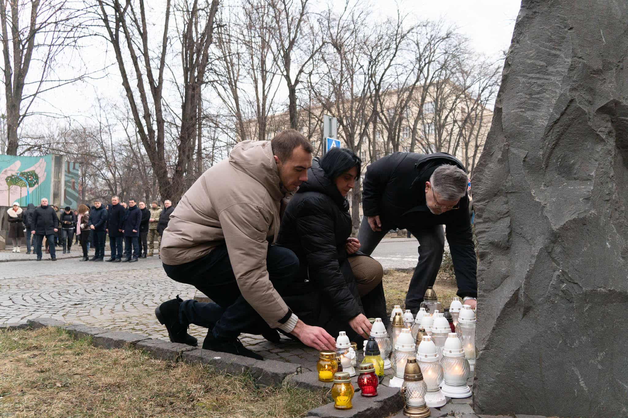 В Ужгороді вшанували пам'ять Героїв Небесної Сотні