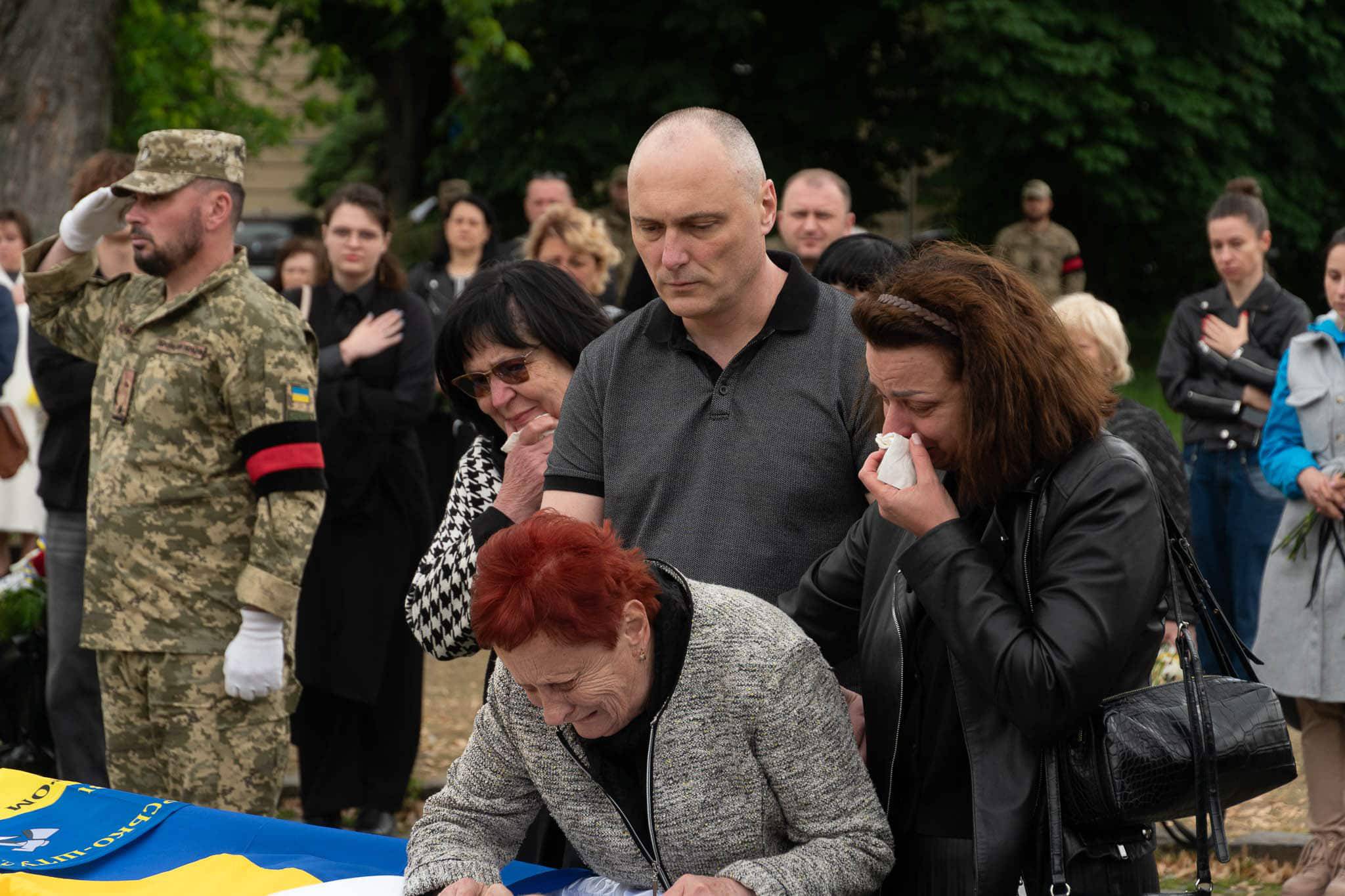 В Ужгороді попрощалися із 50-річним солдатом Віктором Зацариніним