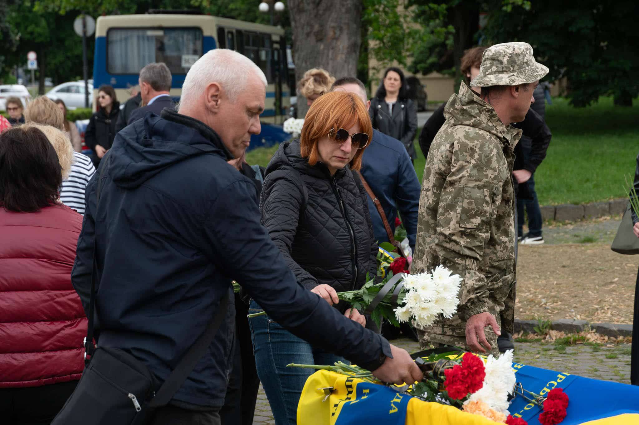 В Ужгороді попрощалися із 50-річним солдатом Віктором Зацариніним