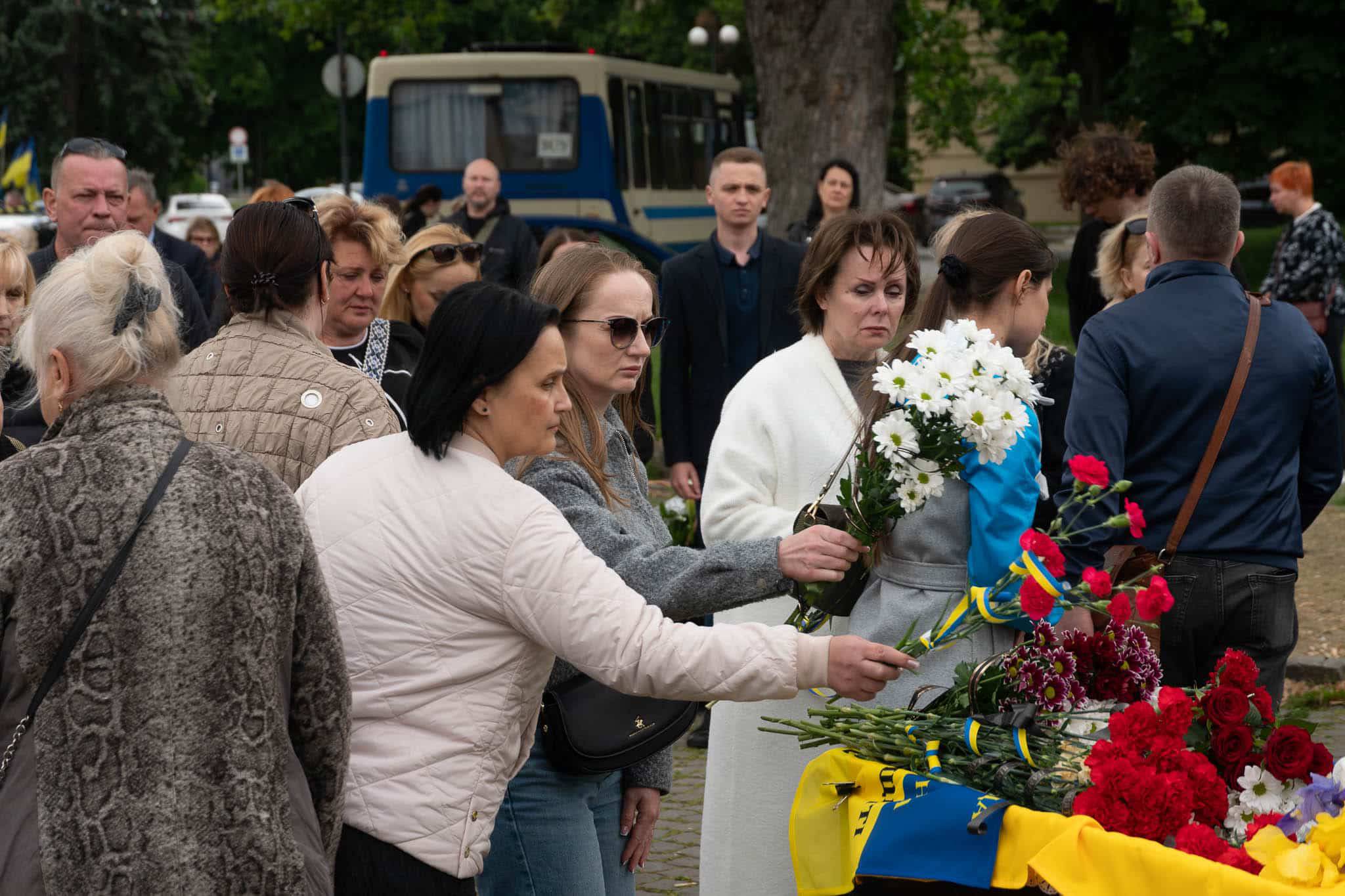 В Ужгороді попрощалися із 50-річним солдатом Віктором Зацариніним
