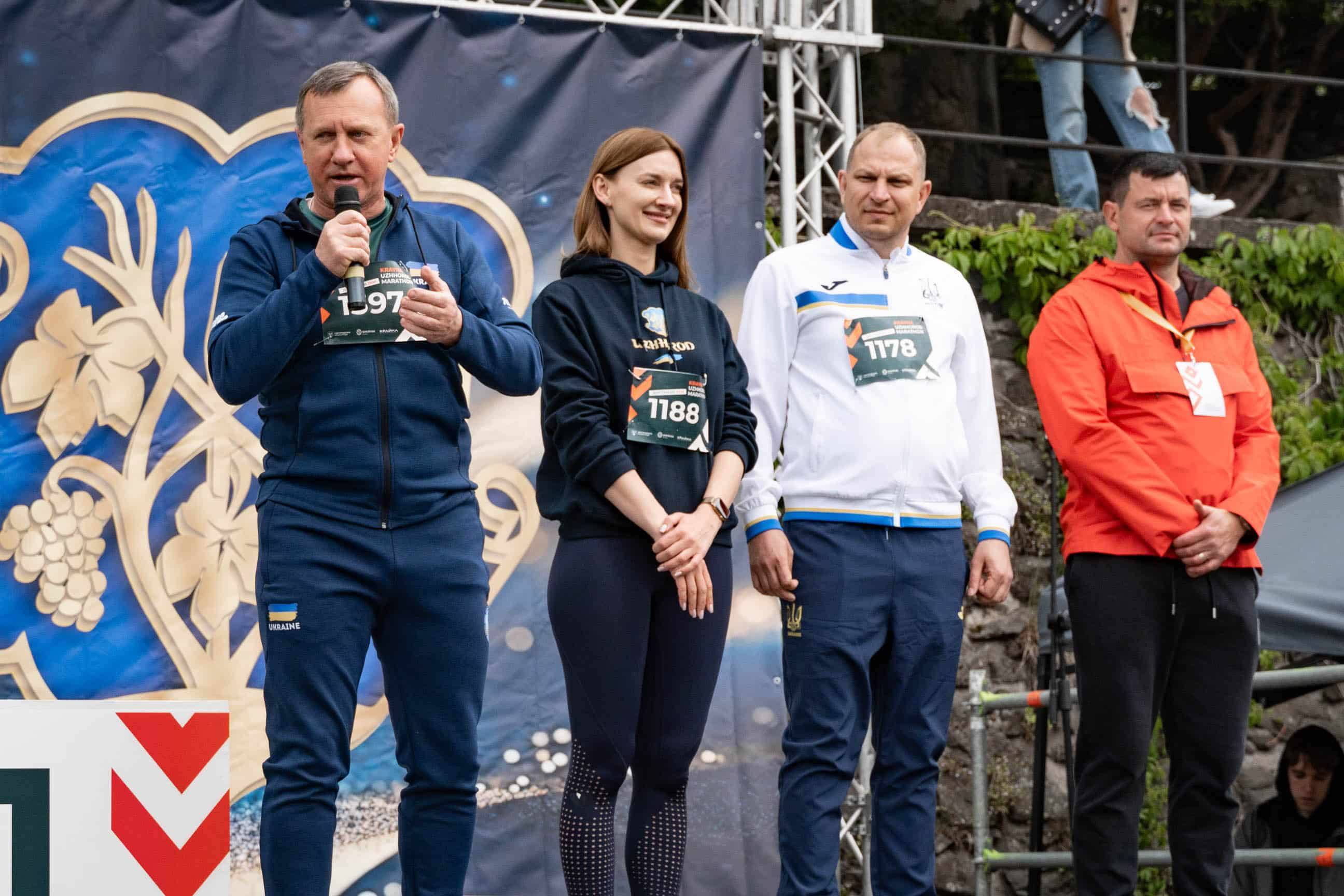 Понад 1000 людей долучилися сьогодні до Krayna Uzhhorod Marathon