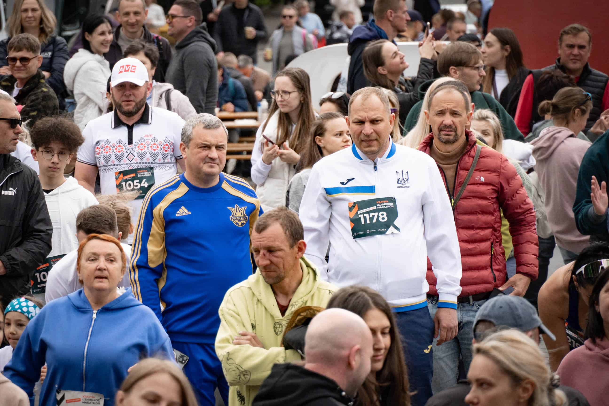 Понад 1000 людей долучилися сьогодні до Krayna Uzhhorod Marathon