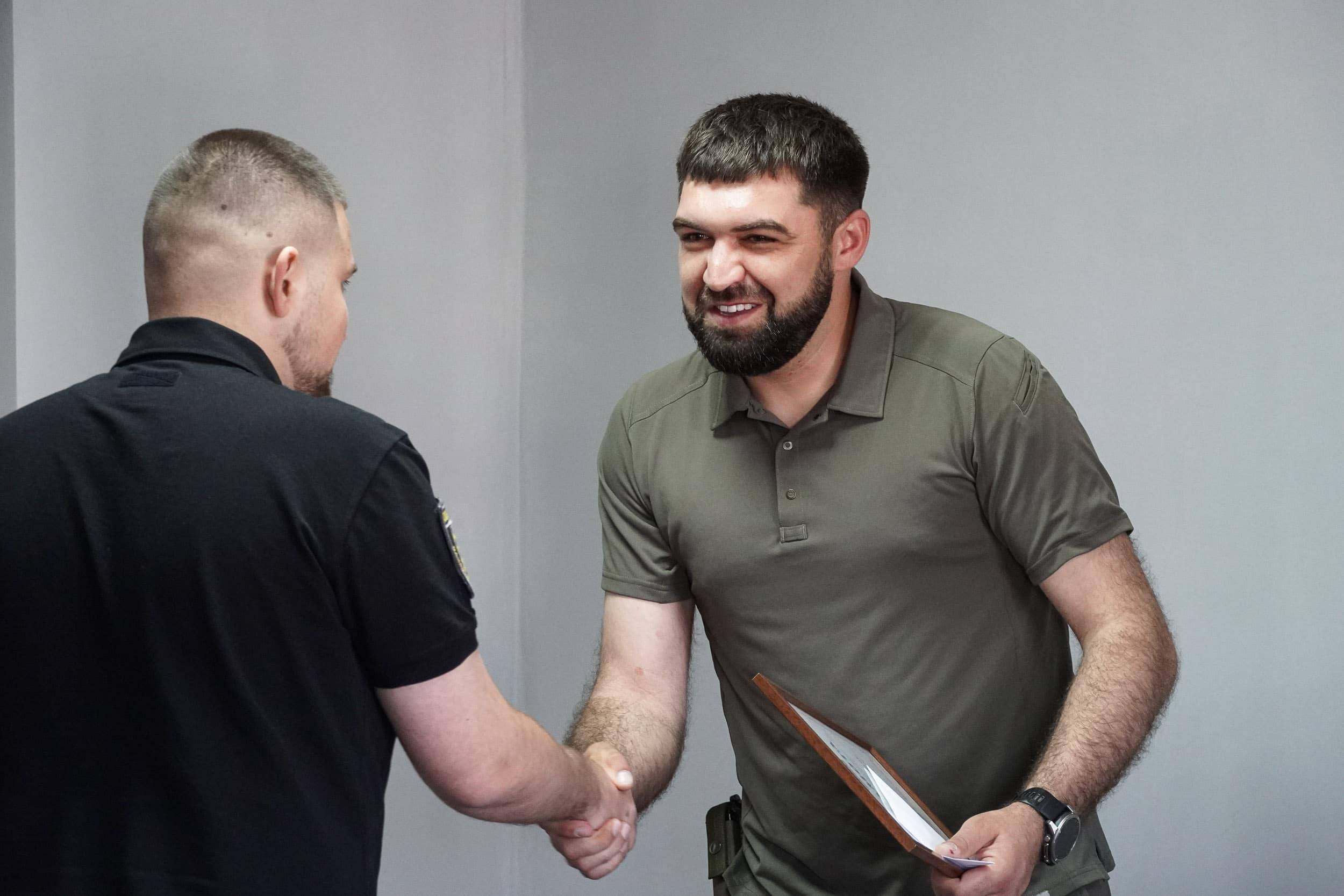 В Ужгороді дільничних інспекторів привітали з професійним святом