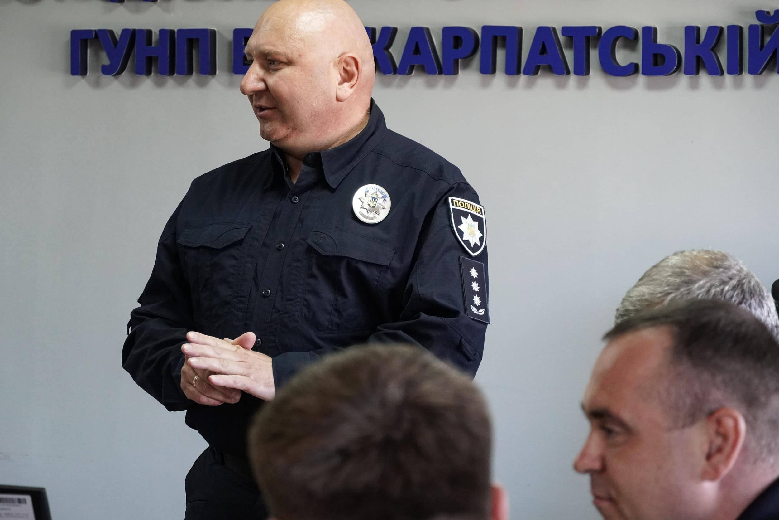 В Ужгороді дільничних інспекторів привітали з професійним святом