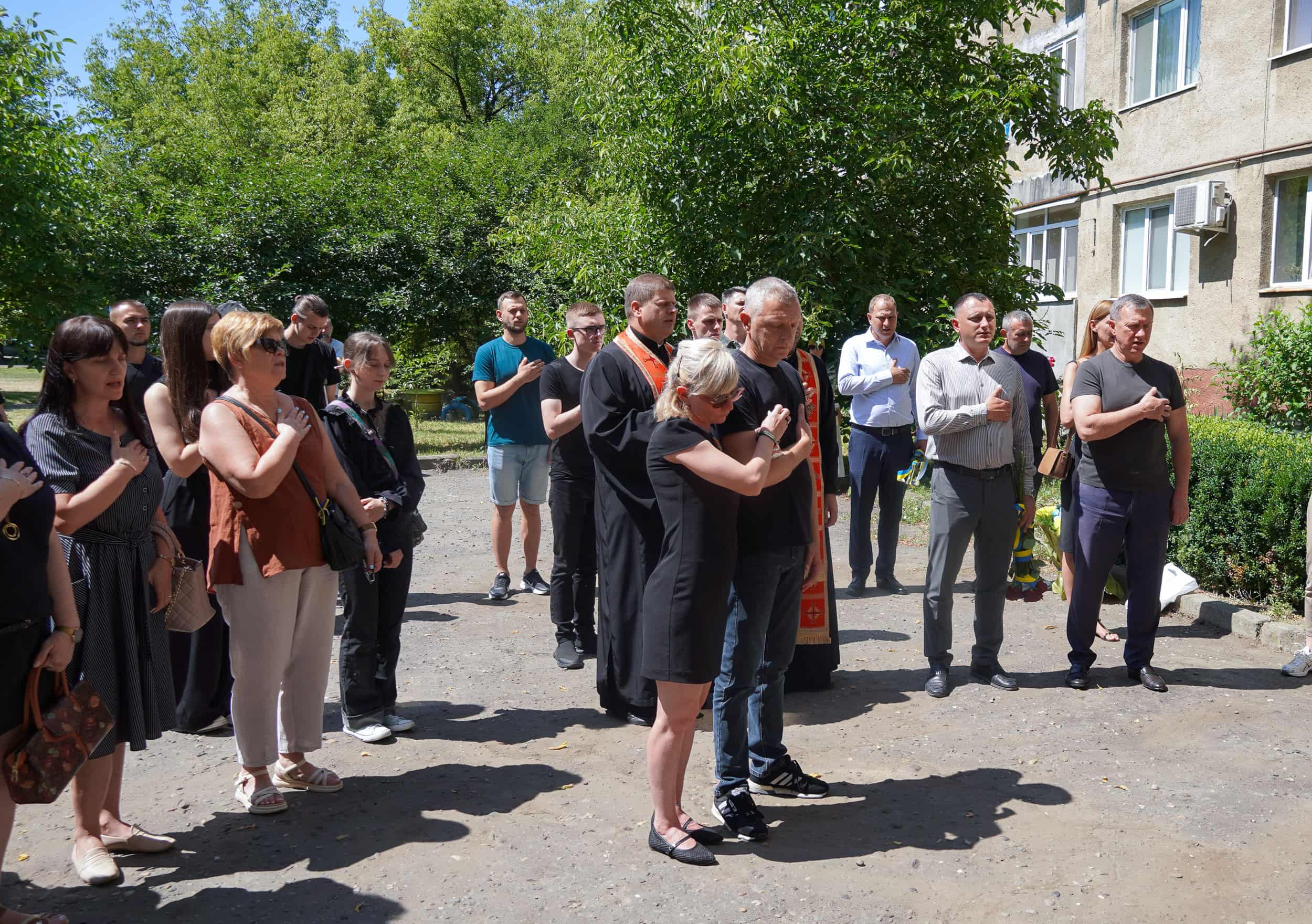 В Ужгороді відкрили меморіальну дошку полеглому Герою Роману Гапаку
