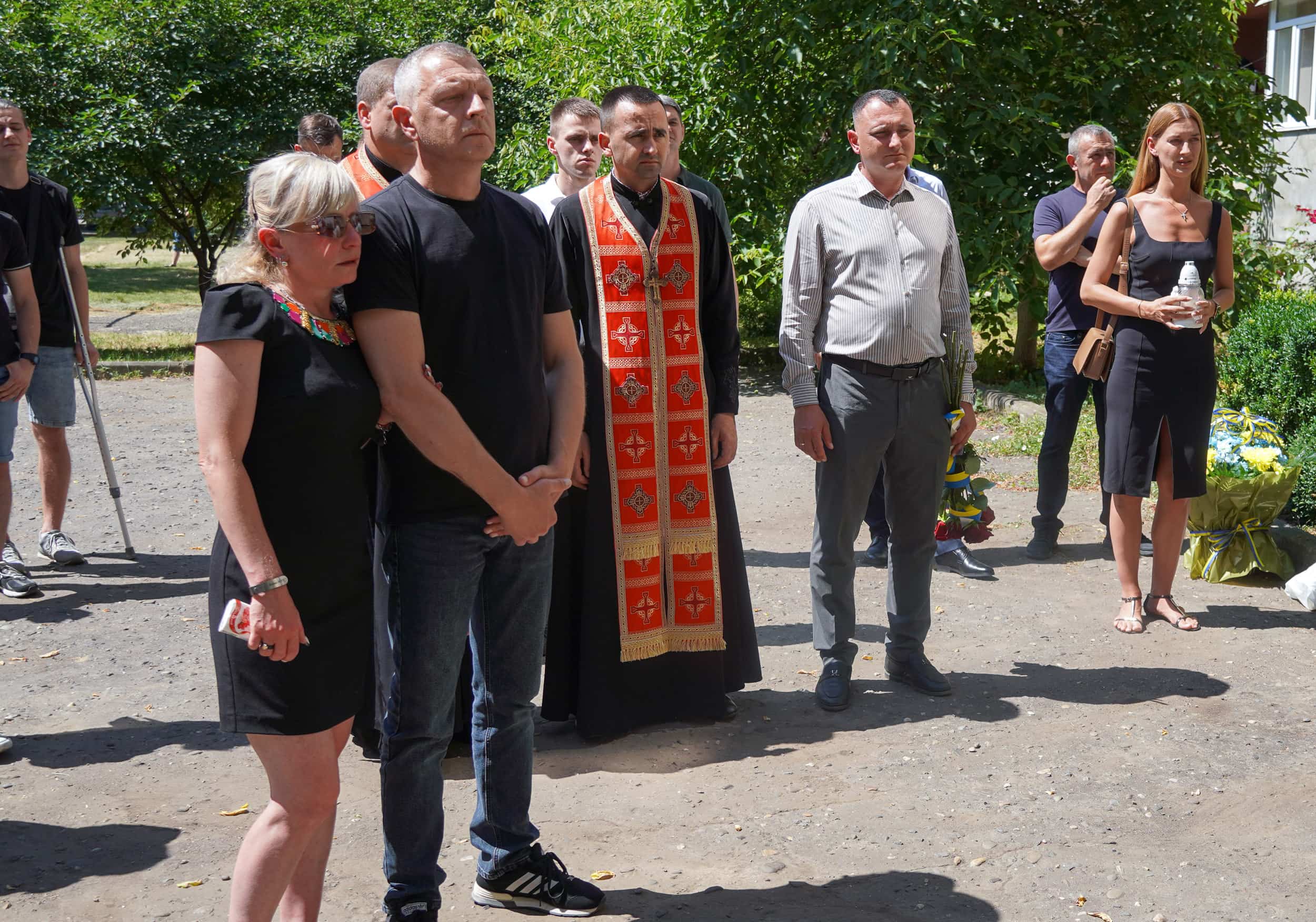В Ужгороді відкрили меморіальну дошку полеглому Герою Роману Гапаку