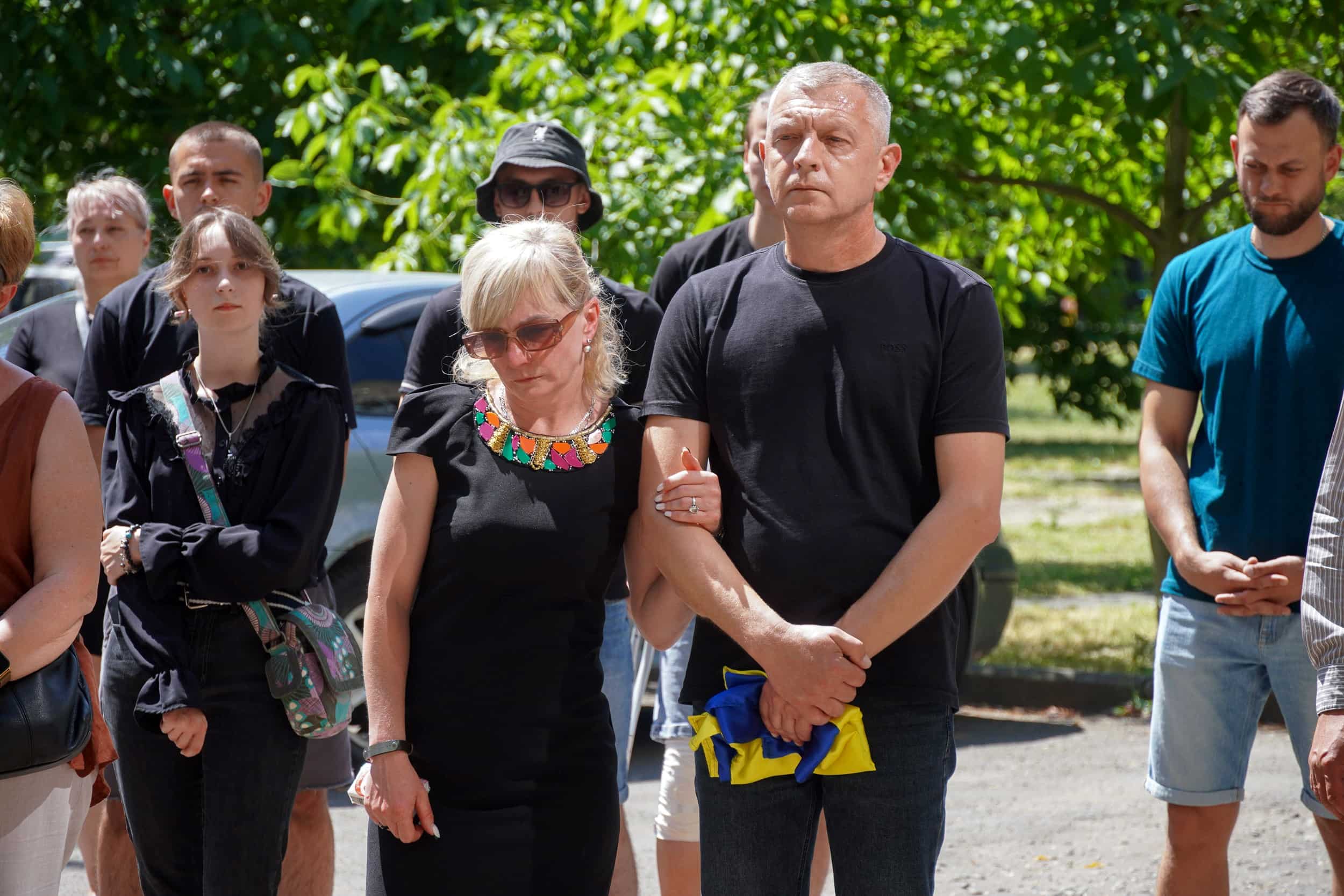 В Ужгороді відкрили меморіальну дошку полеглому Герою Роману Гапаку