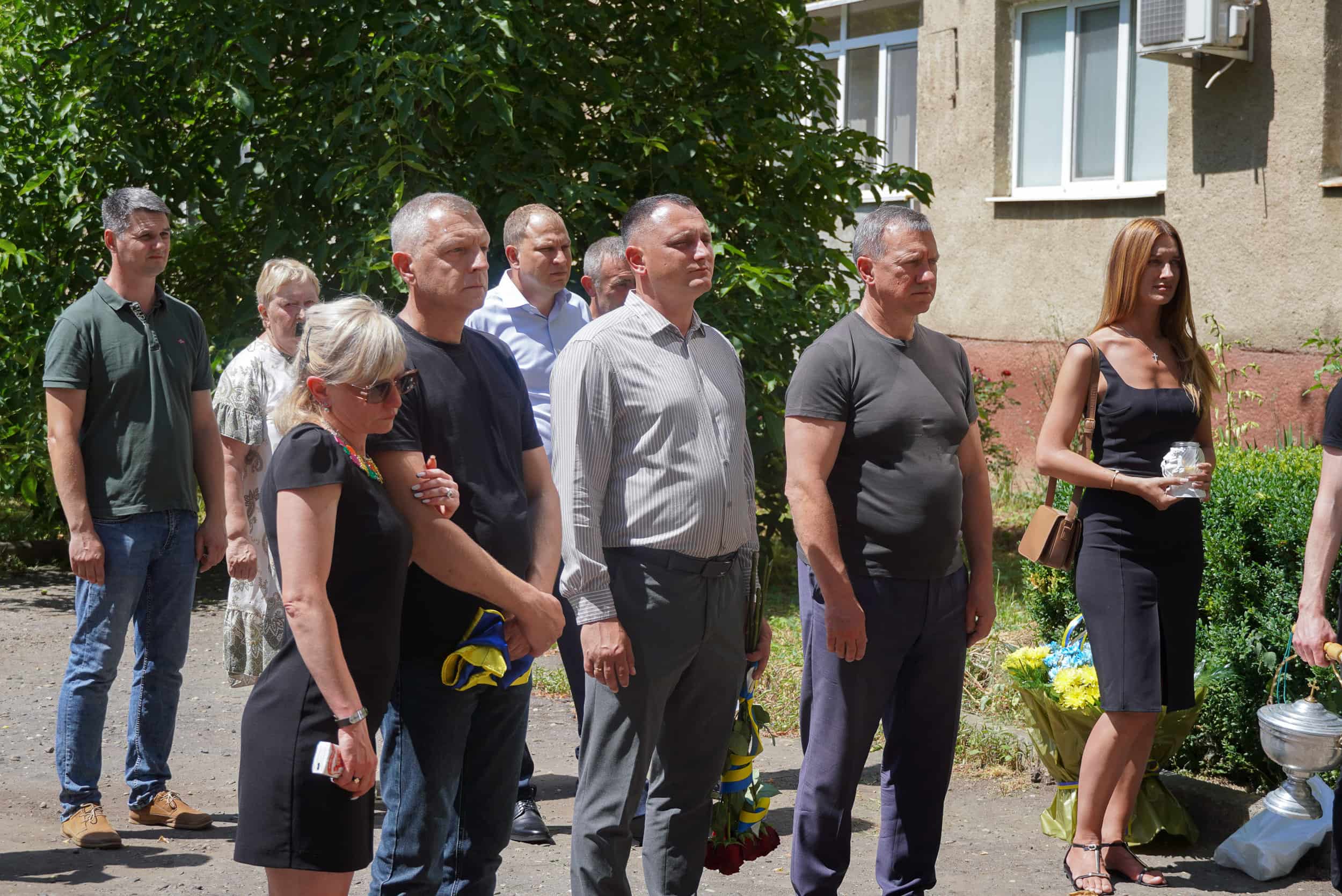 В Ужгороді відкрили меморіальну дошку полеглому Герою Роману Гапаку