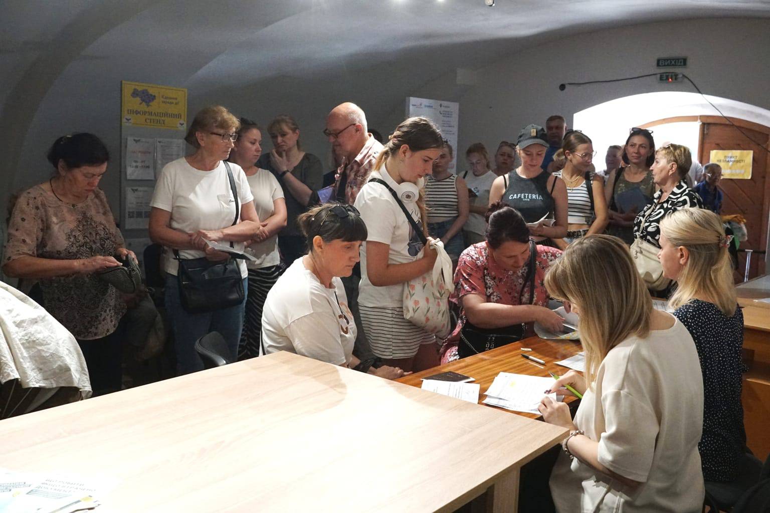 Переселенці отримали допомогу у 