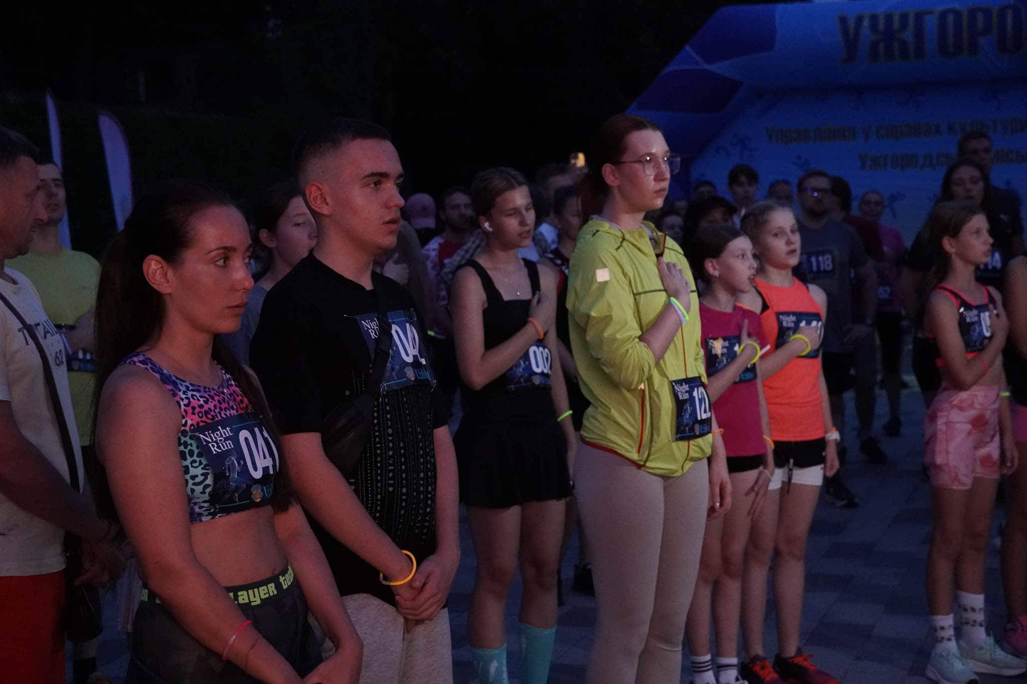 50 700 гривень для ЗСУ: благодійний «Uzhhorod Night Run» об’єднав ужгородців