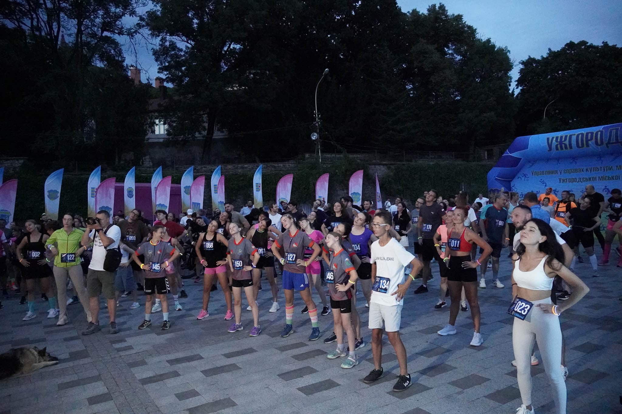 50 700 гривень для ЗСУ: благодійний «Uzhhorod Night Run» об’єднав ужгородців