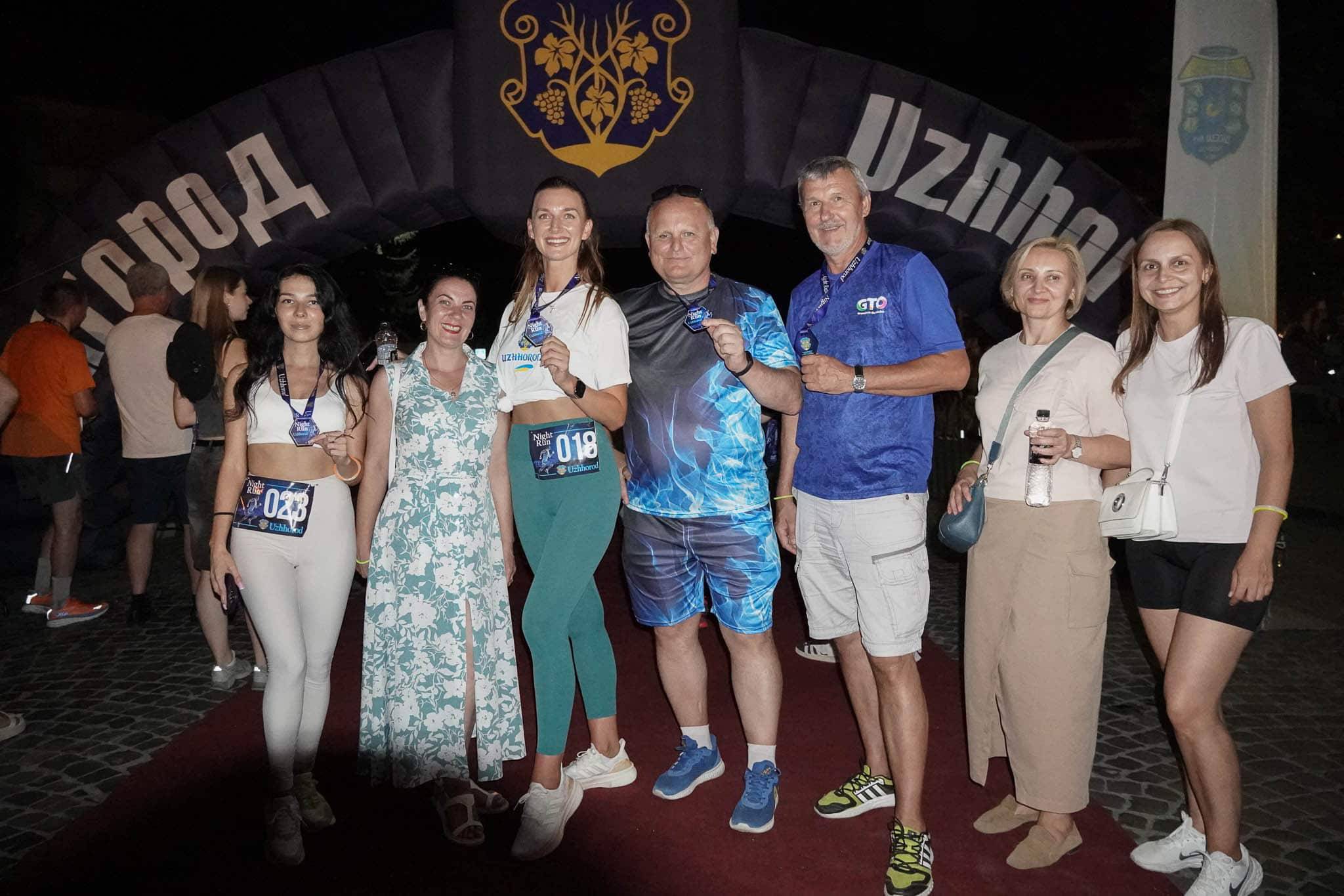 50 700 гривень для ЗСУ: благодійний «Uzhhorod Night Run» об’єднав ужгородців
