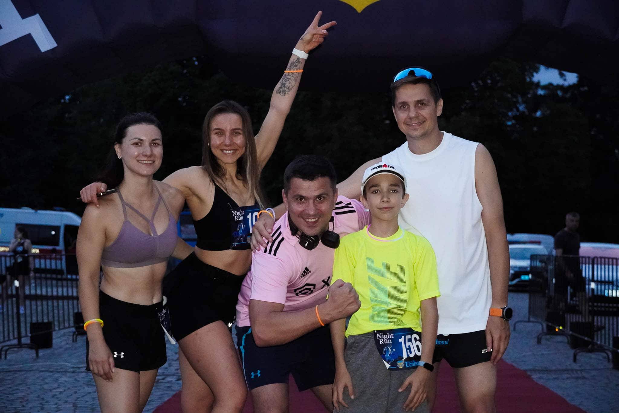 50 700 гривень для ЗСУ: благодійний «Uzhhorod Night Run» об’єднав ужгородців