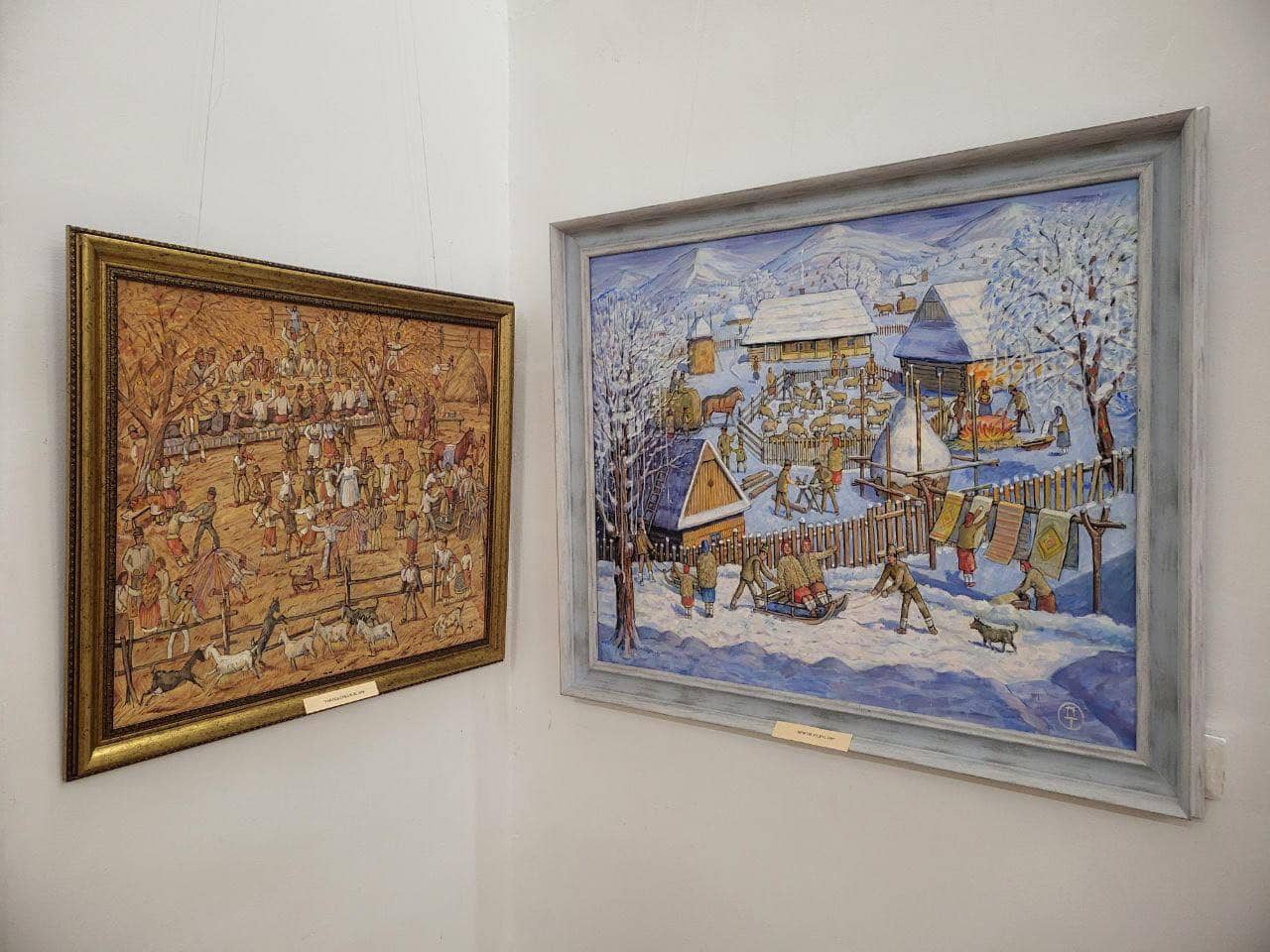 Один із найяскравіших сучасних художників Закарпаття Тарас Данилич представив в Ужгороді персональну виставку «Традиції на полотні»