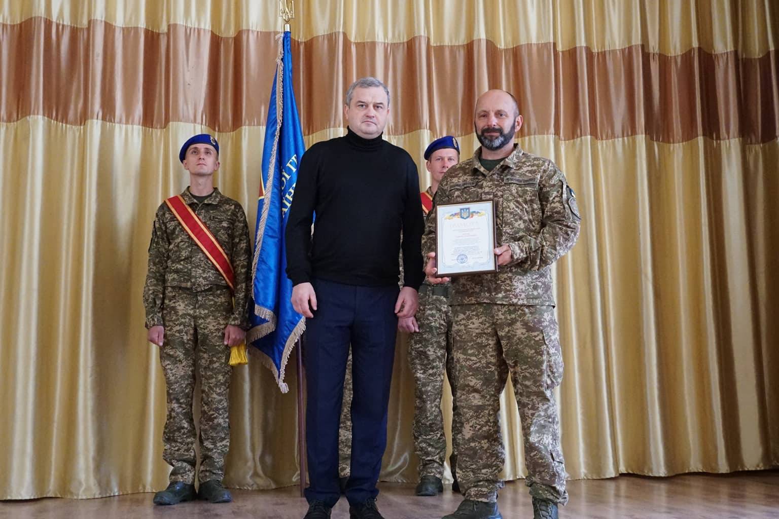 В Ужгороді привітали закарпатських нацгвардійців