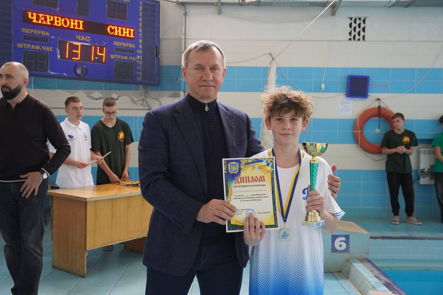 В Ужгороді відбувся відкритий чемпіонат міста з водного поло серед юнаків та дівчат