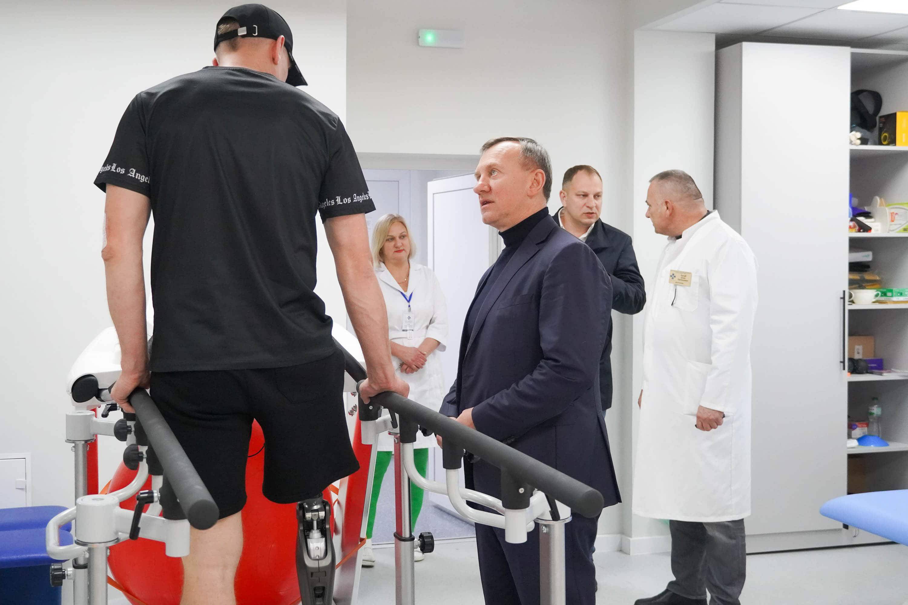 В Ужгороді у міській лікарні запрацювало сучасне реабілітаційне відділення