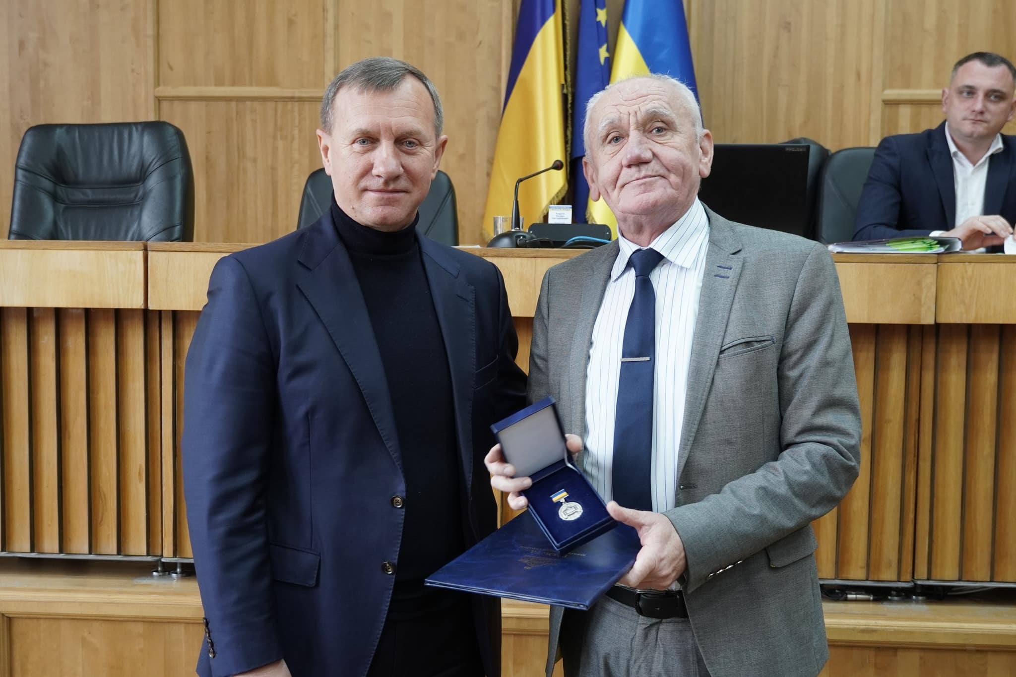 Начальника управління охорони здоров’я та цивільного захисту населення, депутата міської ради Ярослава Глаголу нагородили Грамотою Верховної Ради України