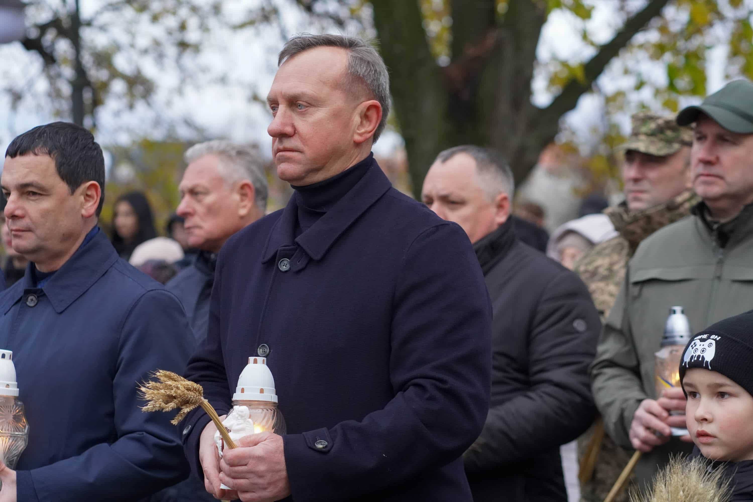 В Ужгороді вшанували пам'ять жертв Голодоморів
