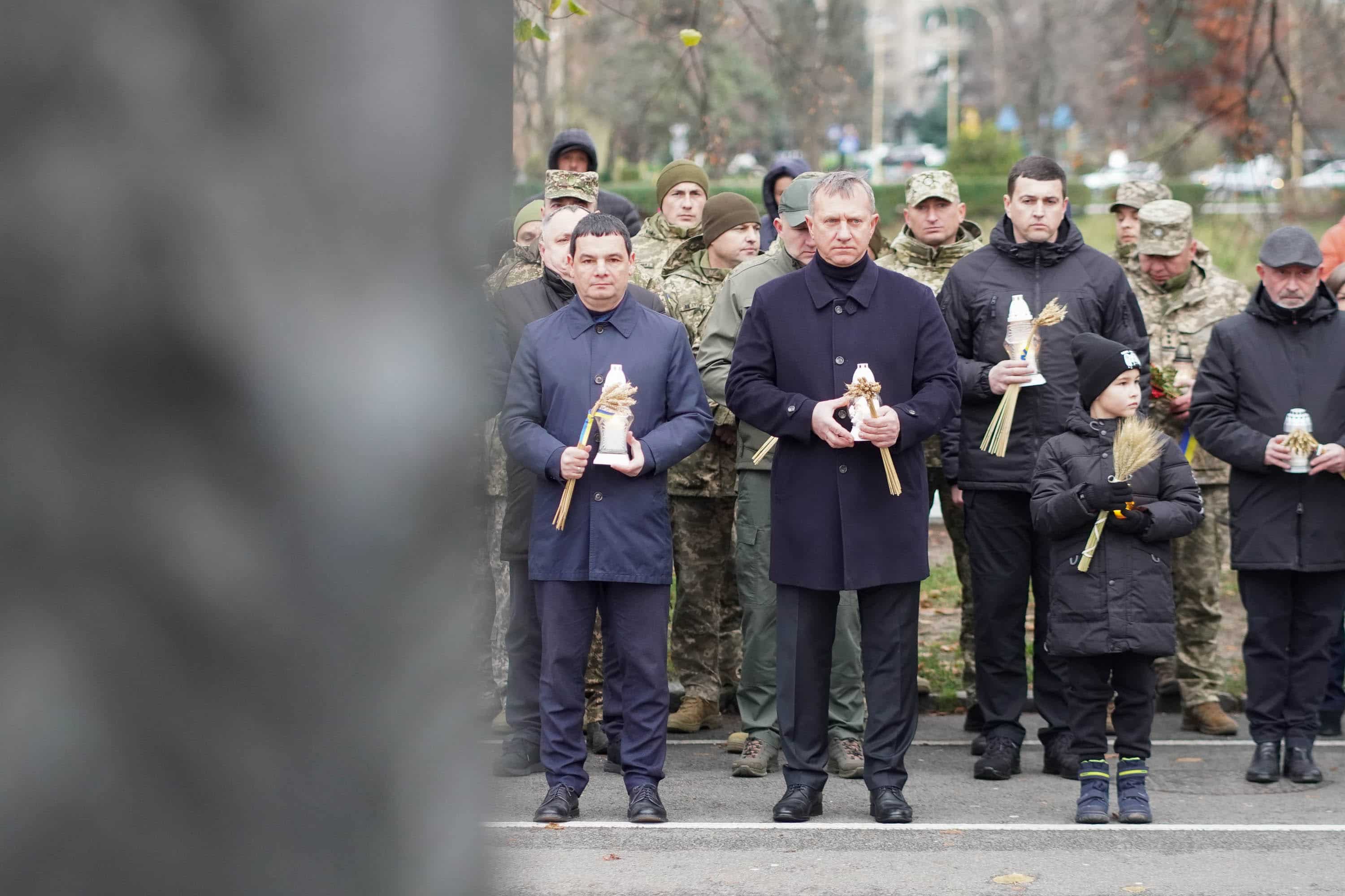 В Ужгороді вшанували пам'ять жертв Голодоморів