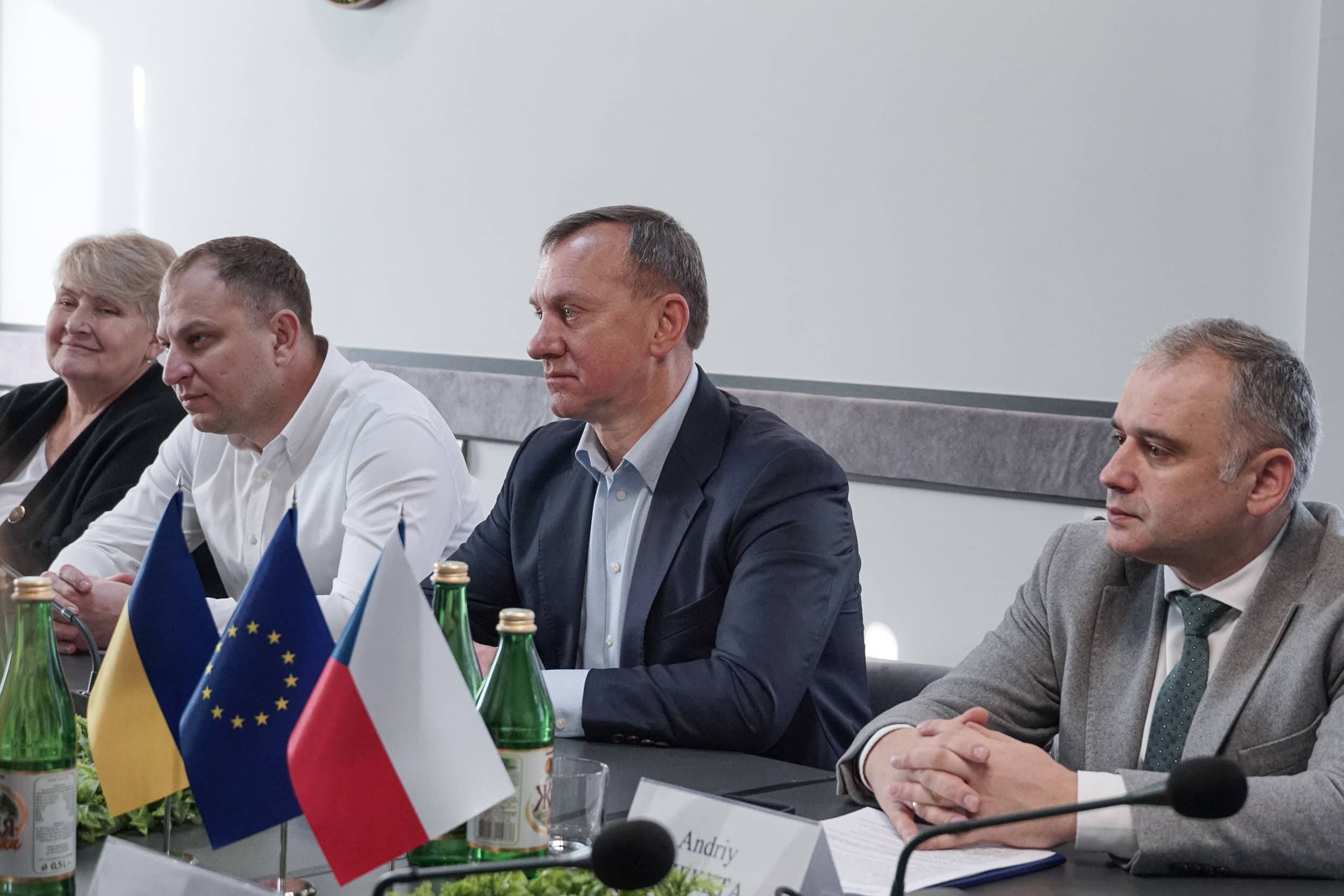 Делегація чеського міста Брно перебуває з офіційним візитом на Закарпатті