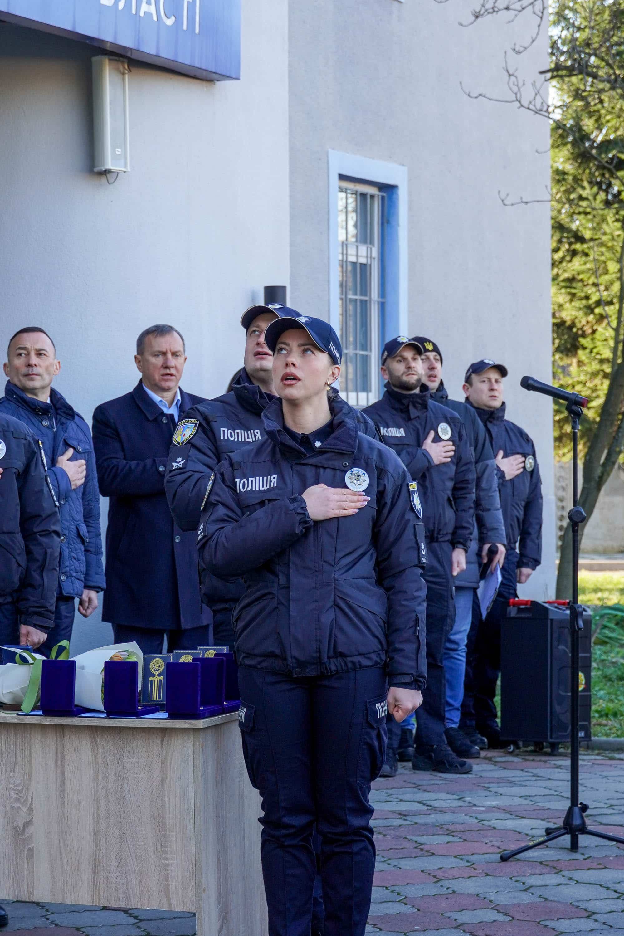 В Ужгороді відбулися офіційні заходи з нагоди 10-ї річниці створення патрульної поліції України