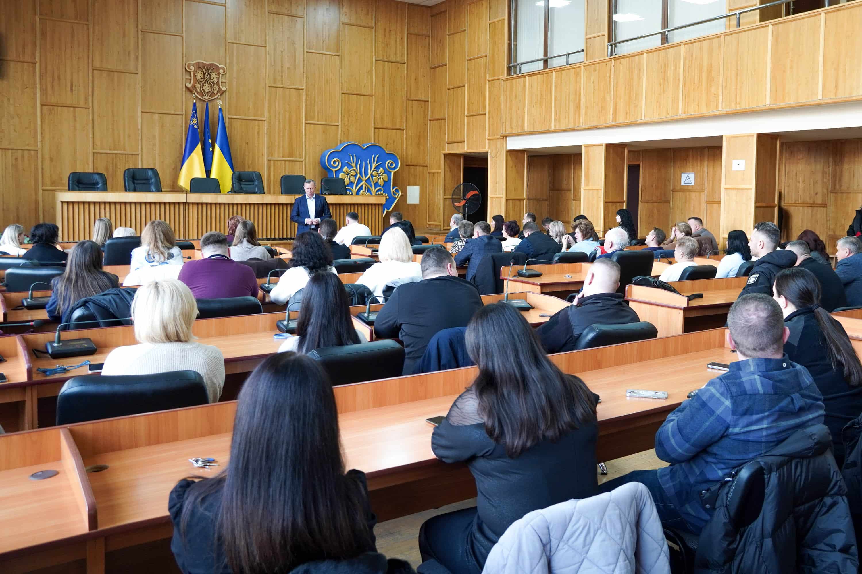 Сьогодні в Ужгородській міській раді вітали працівників і депутатів із Днем місцевого самоврядування