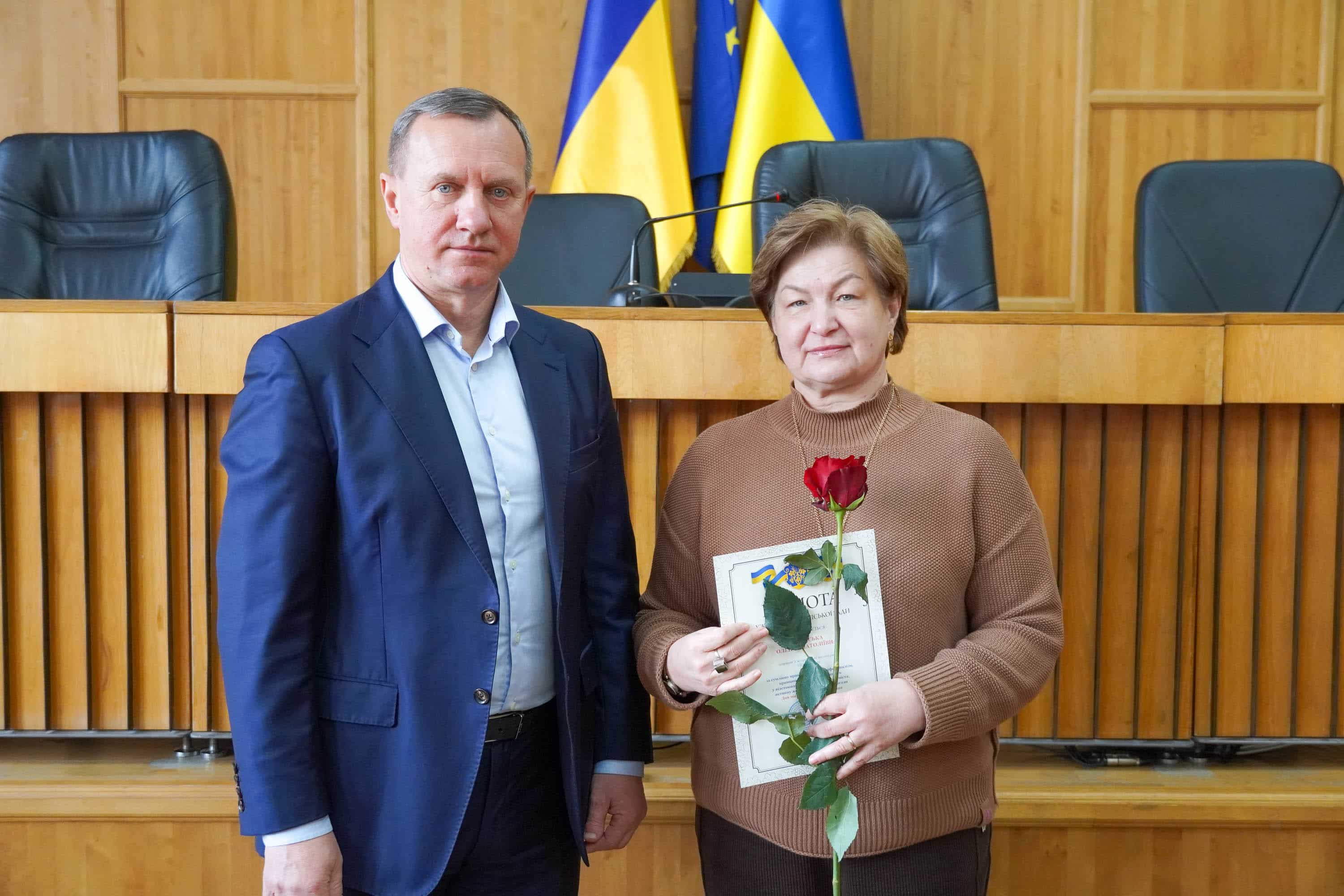 Сьогодні в Ужгородській міській раді вітали працівників і депутатів із Днем місцевого самоврядування