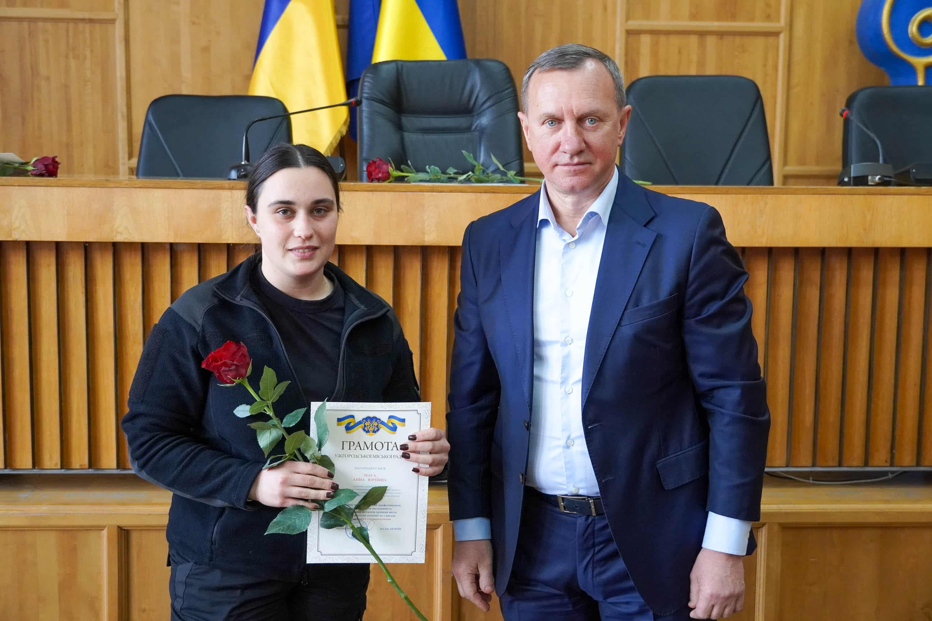 Сьогодні в Ужгородській міській раді вітали працівників і депутатів із Днем місцевого самоврядування
