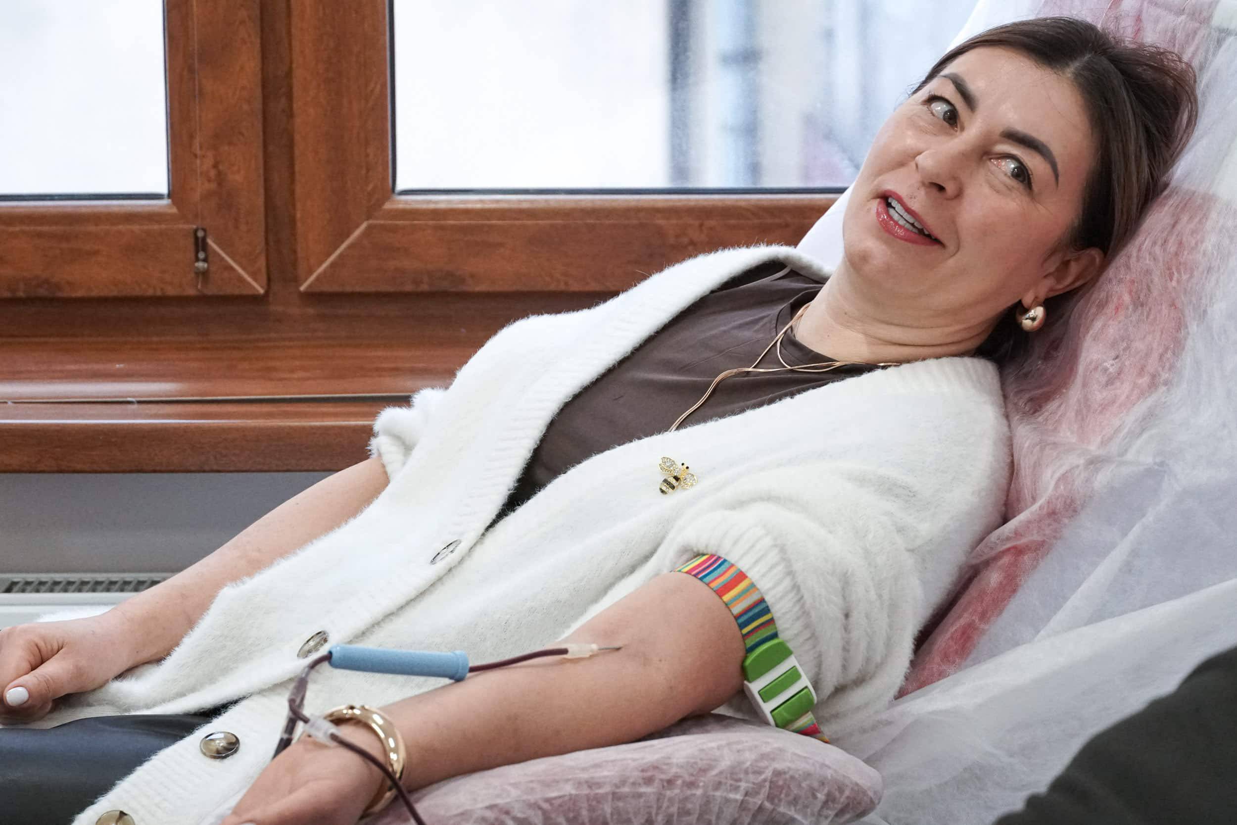 В Ужгородській міськраді відбулася акція зі здачі крові