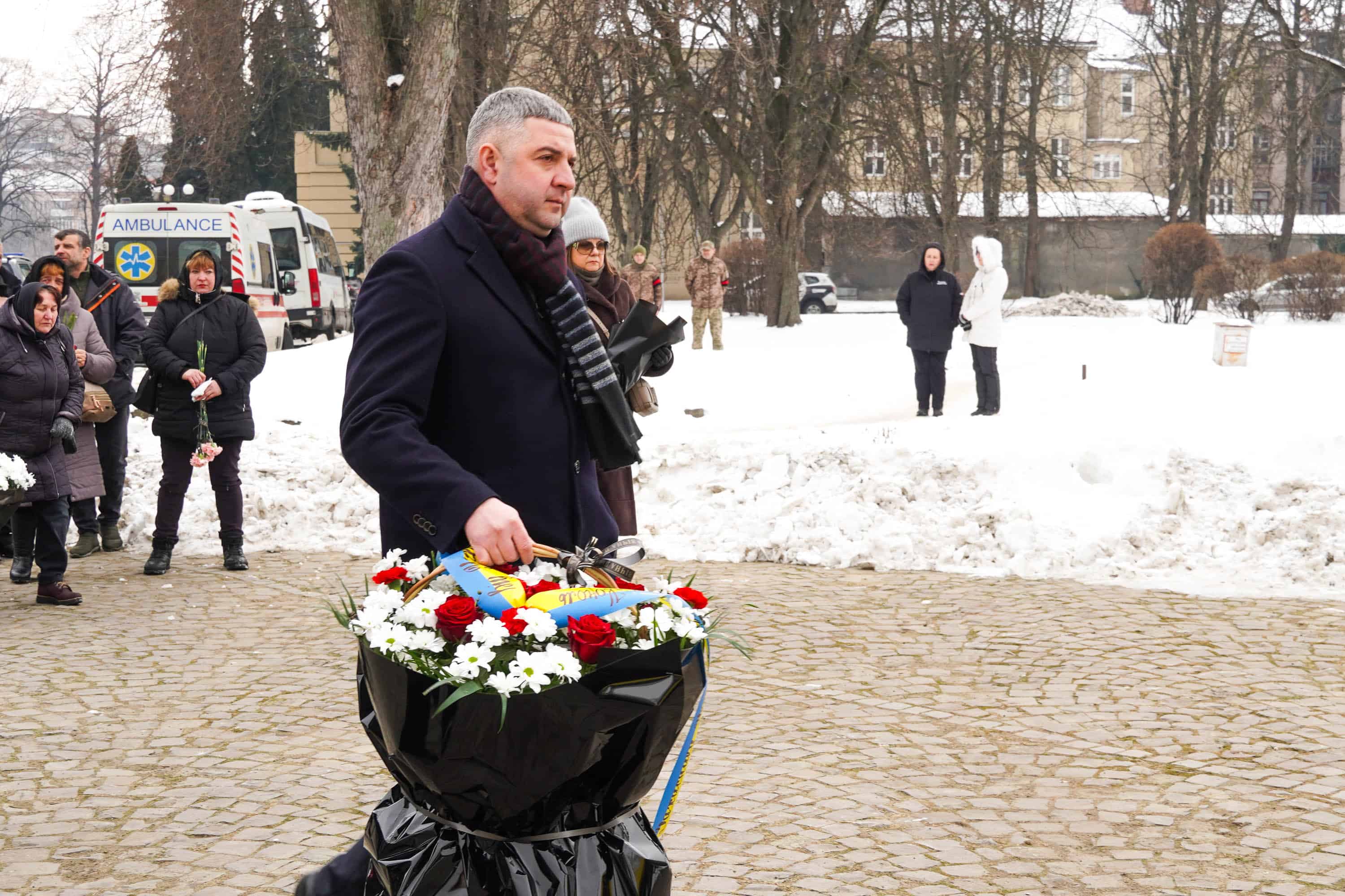 В Ужгороді сьогодні попрощалися із 46-річним солдатом Михайлом Королем