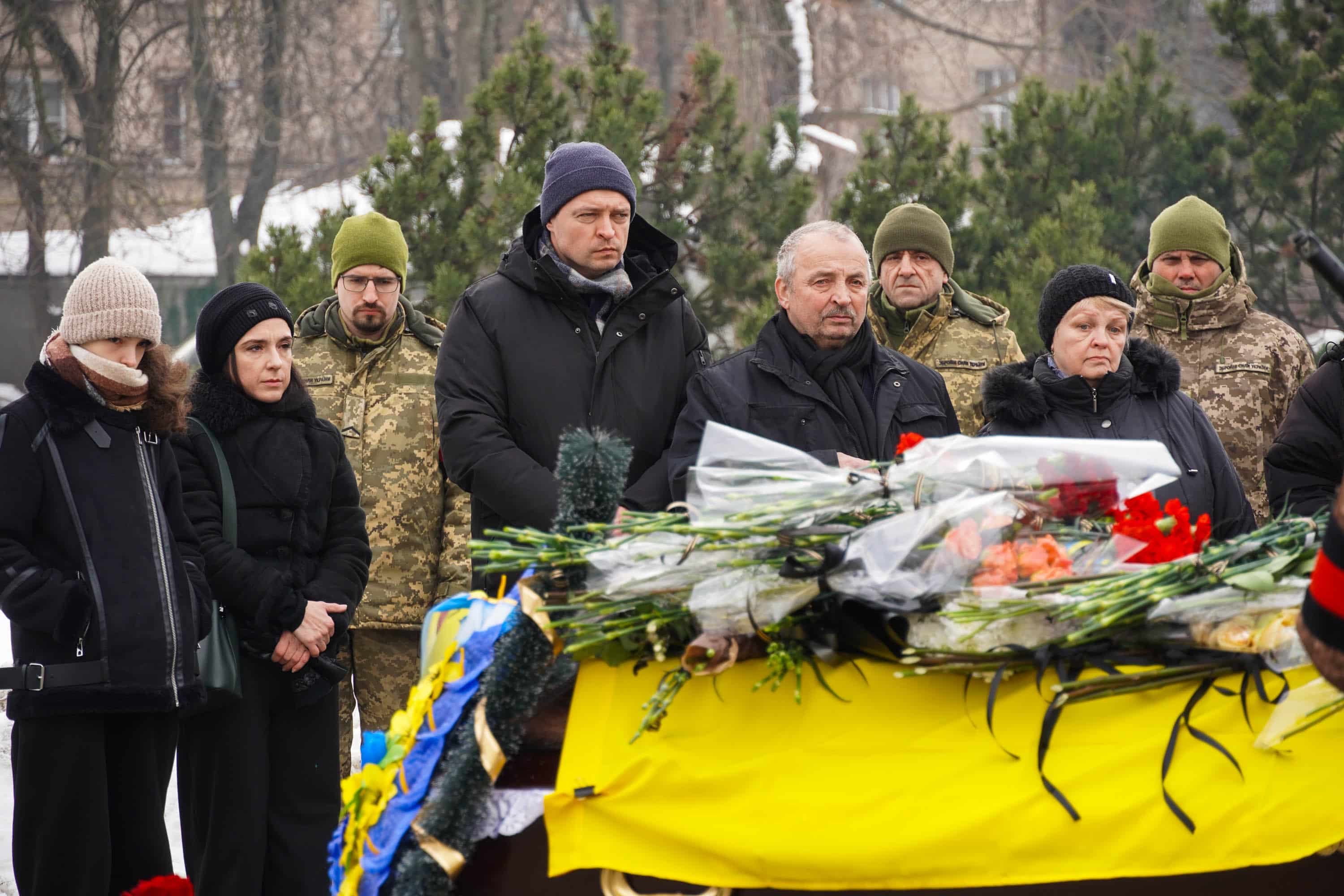 В Ужгороді сьогодні попрощалися із 46-річним солдатом Михайлом Королем