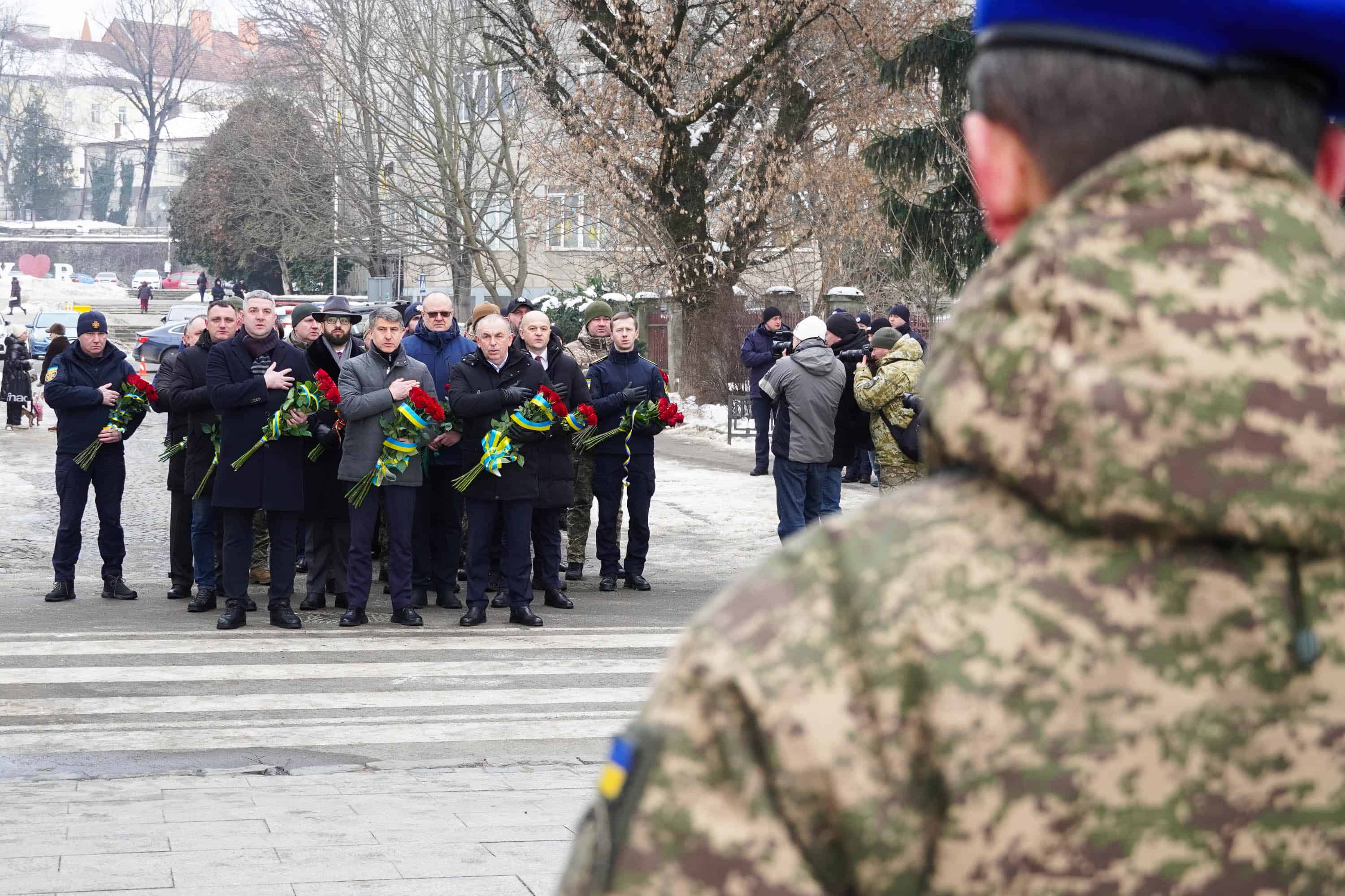 В Ужгороді відзначили День Соборності України