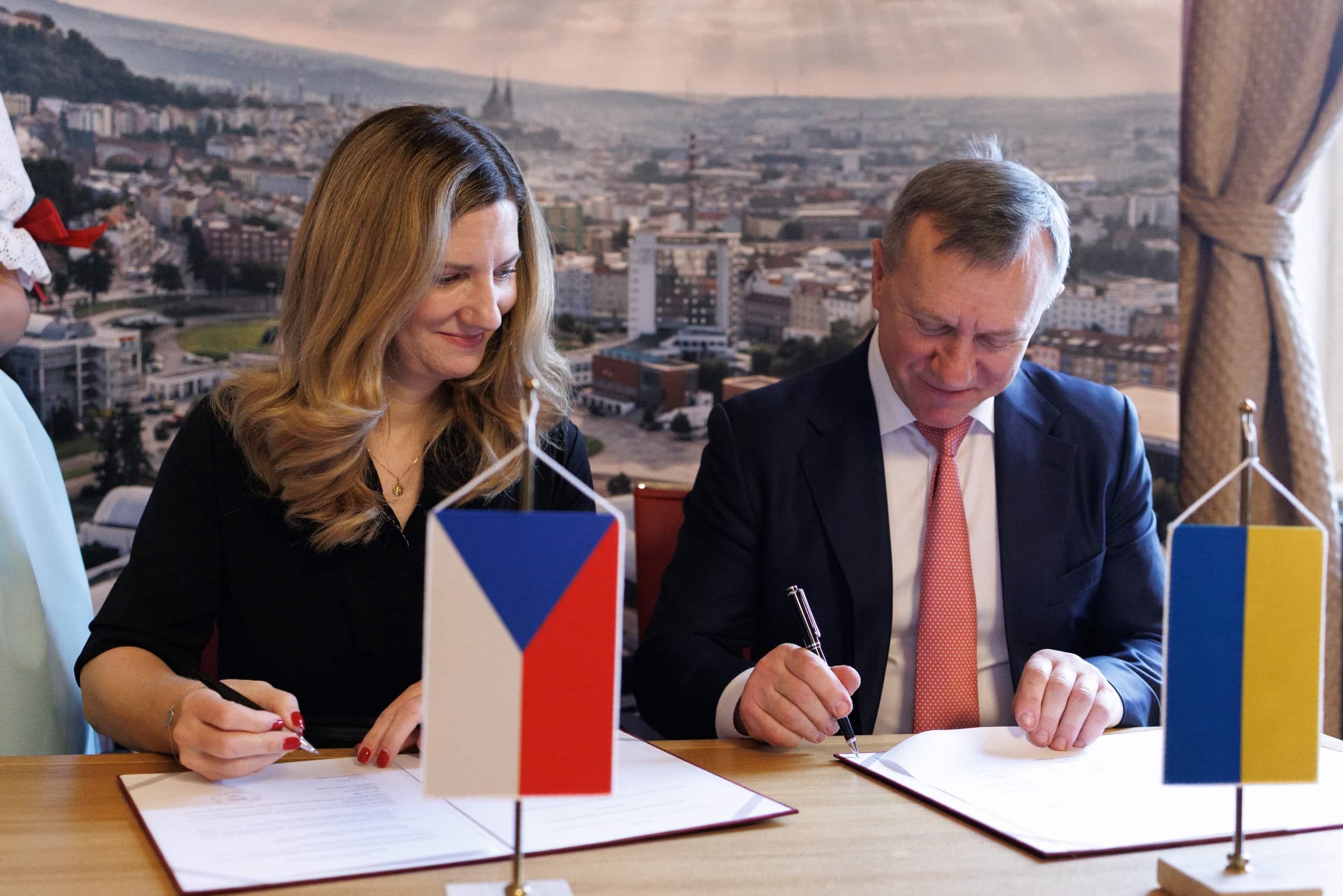 Брно стало 28-м містом-побратимом Ужгорода