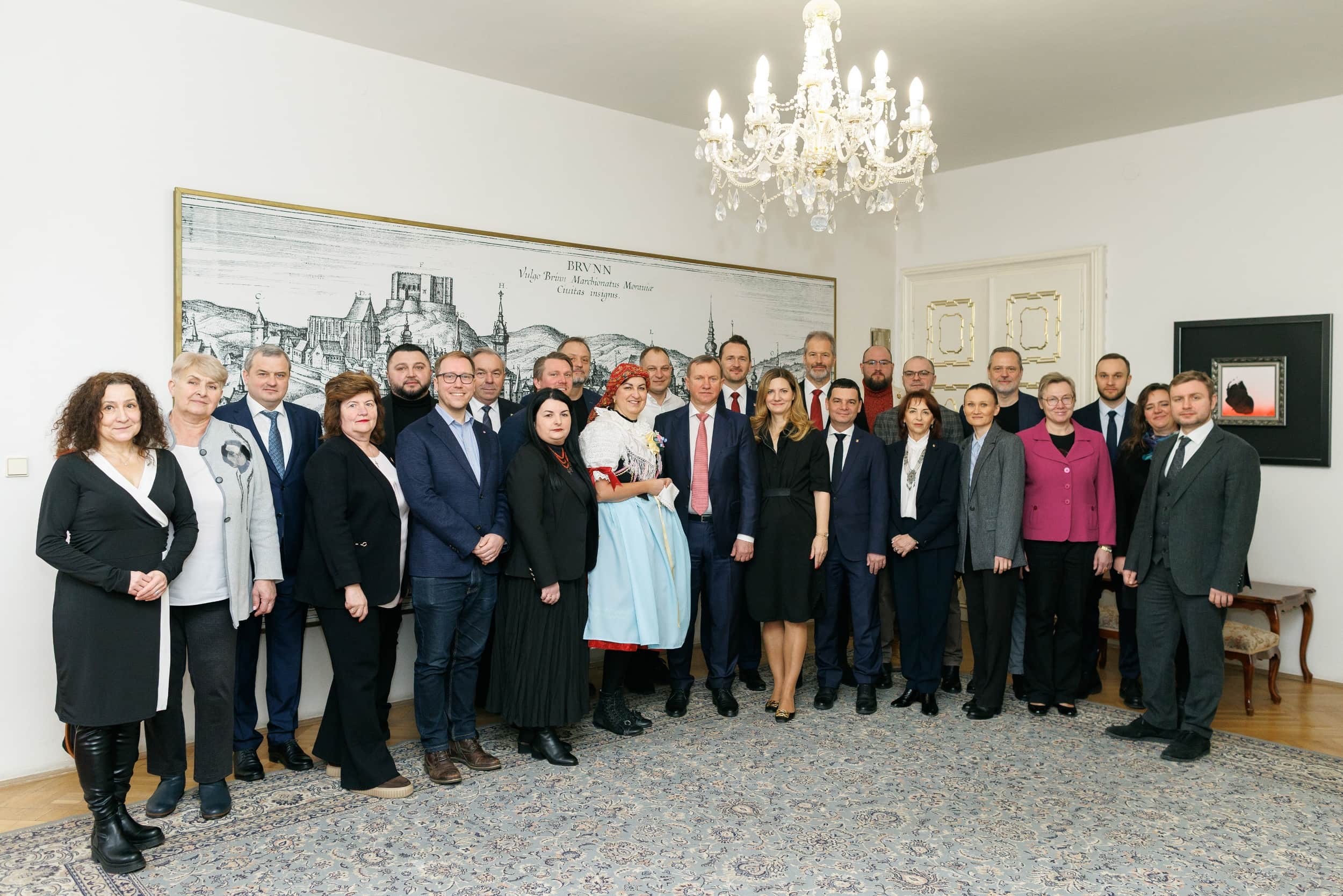 Брно стало 28-м містом-побратимом Ужгорода