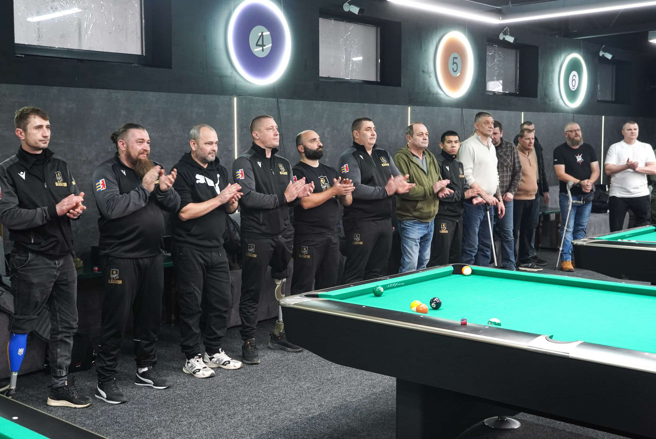 Уперше в Ужгороді проходять змагання зі спортивного більярду серед ветеранів війни