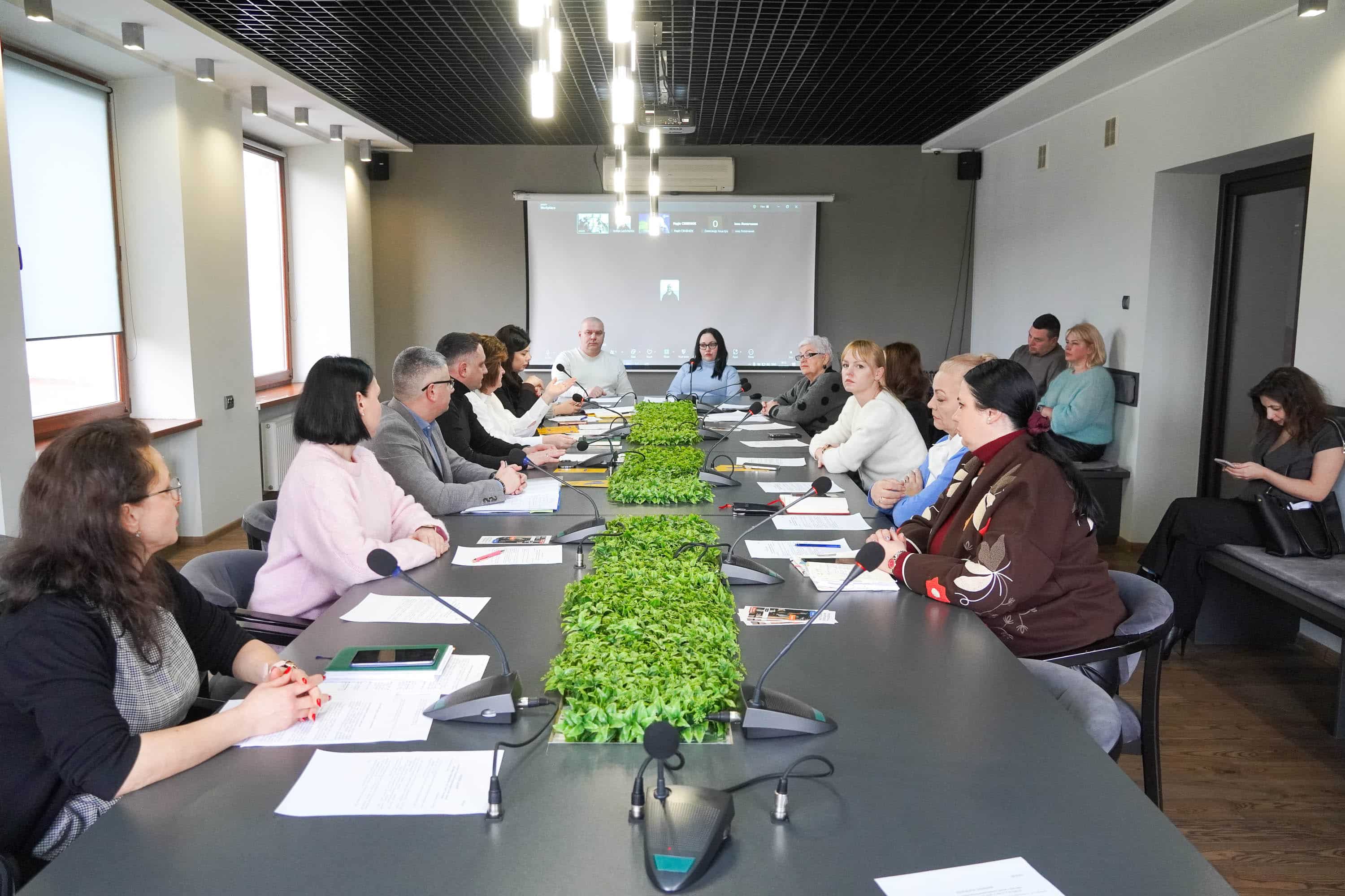В Ужгородській міськраді відбулося чергове засідання Координаційної ради з питань внутрішньо переміщених осіб