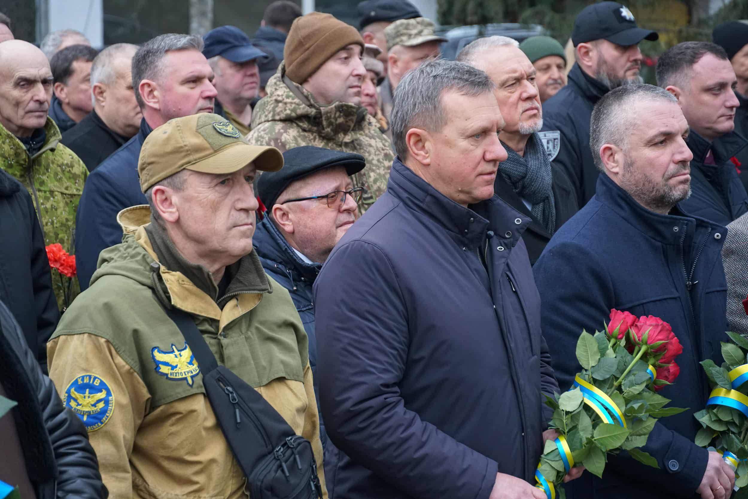 В Ужгороді вшанували учасників бойових дій на території інших держав