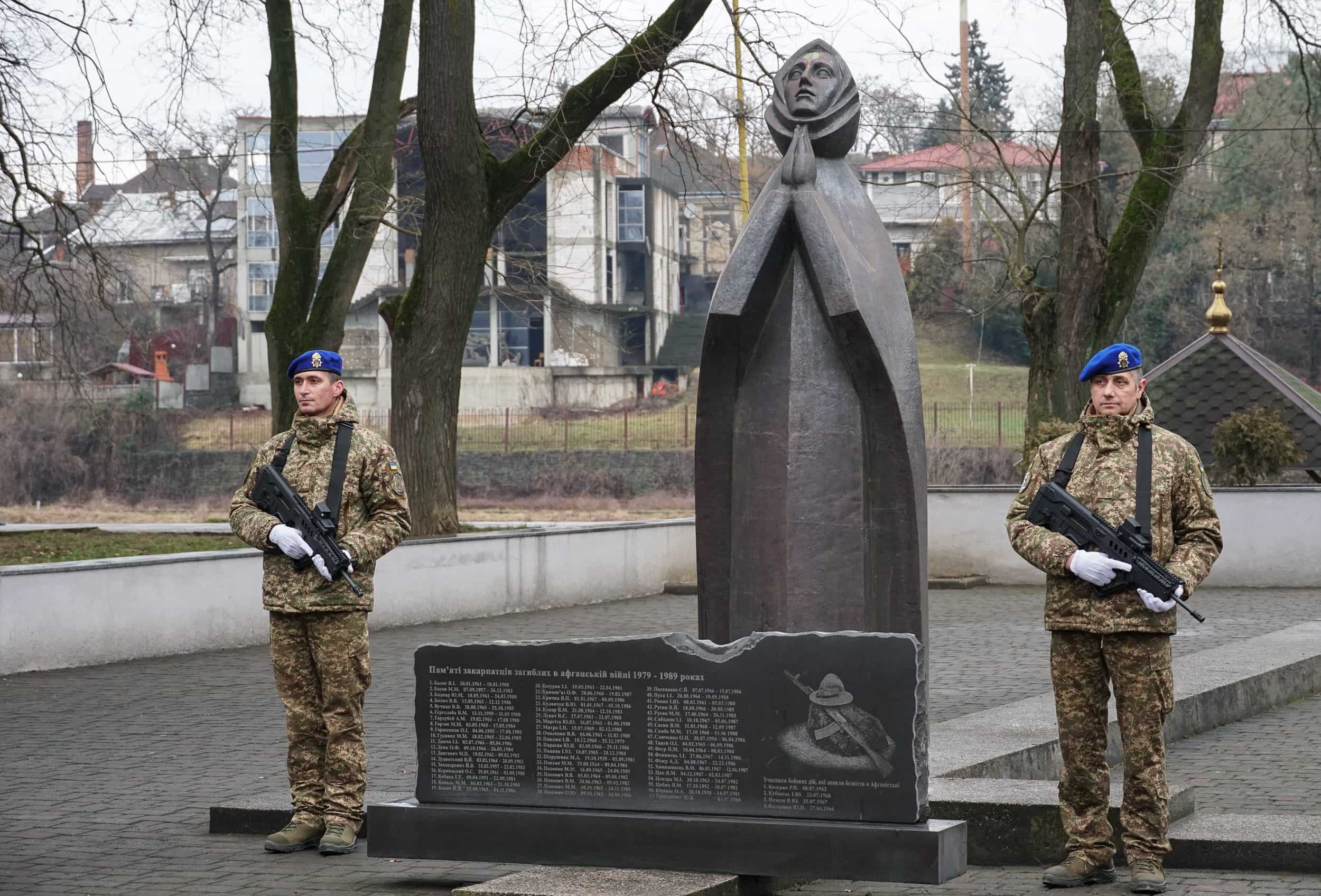 В Ужгороді вшанували учасників бойових дій на території інших держав
