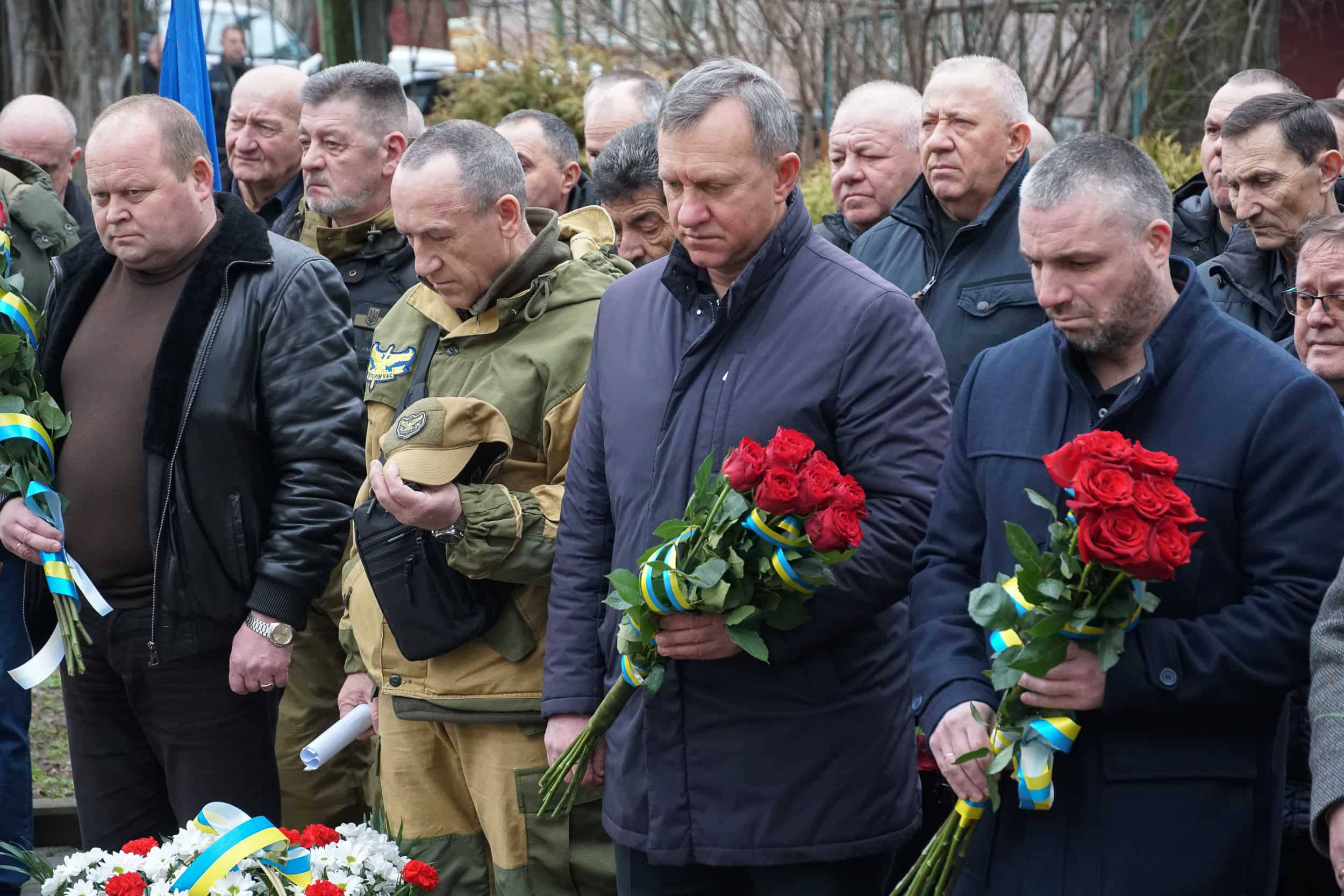 В Ужгороді вшанували учасників бойових дій на території інших держав