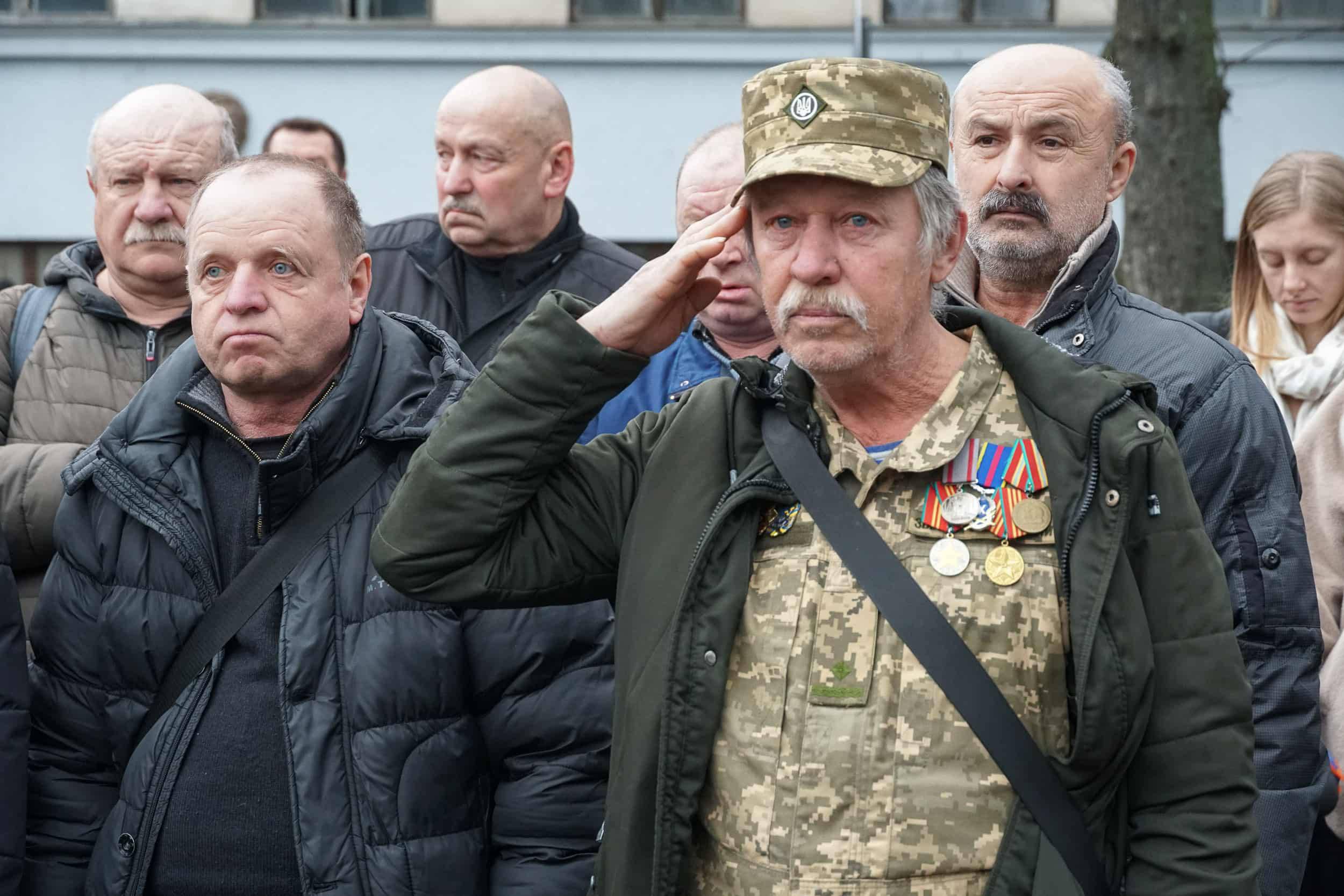 В Ужгороді вшанували учасників бойових дій на території інших держав