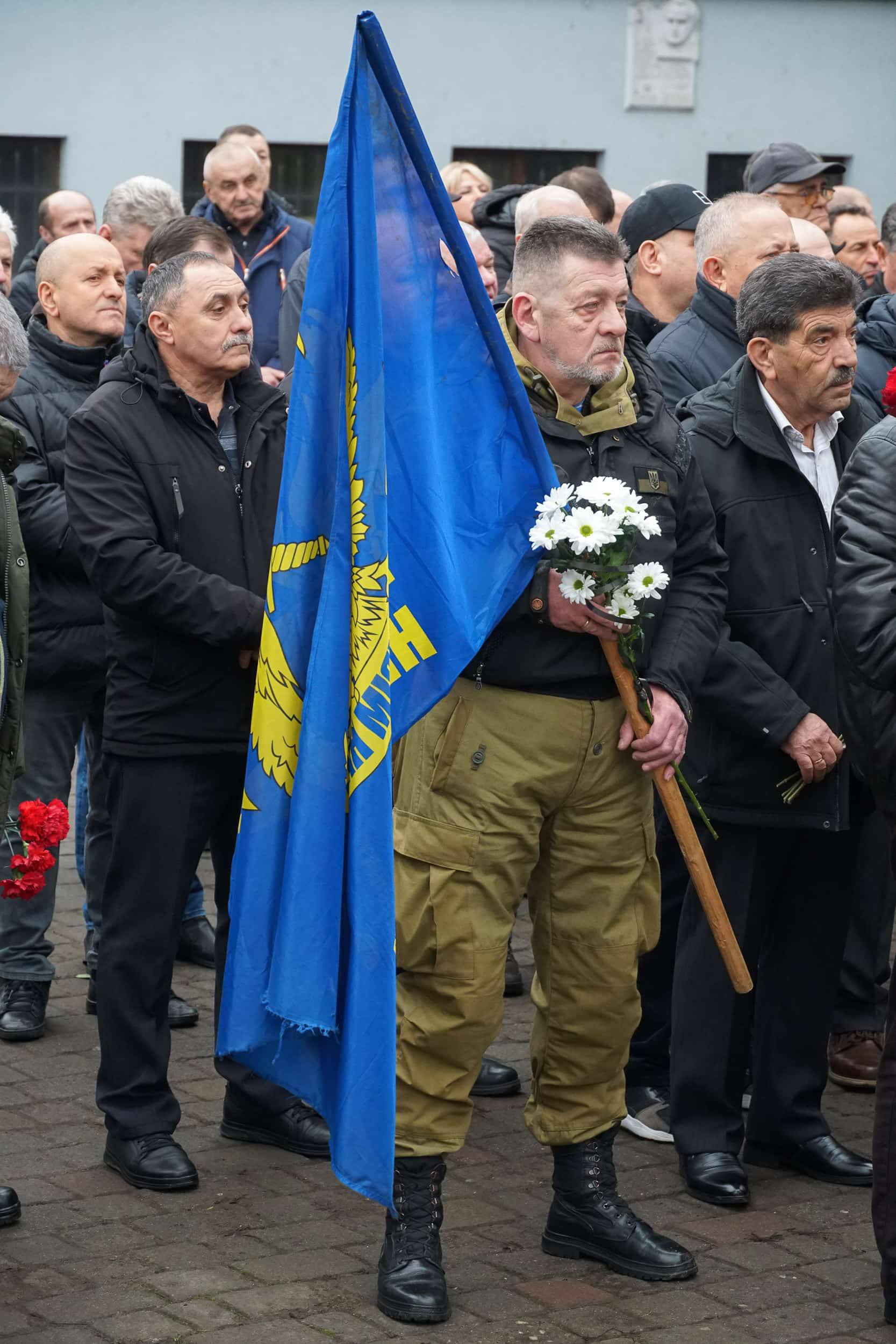 В Ужгороді вшанували учасників бойових дій на території інших держав