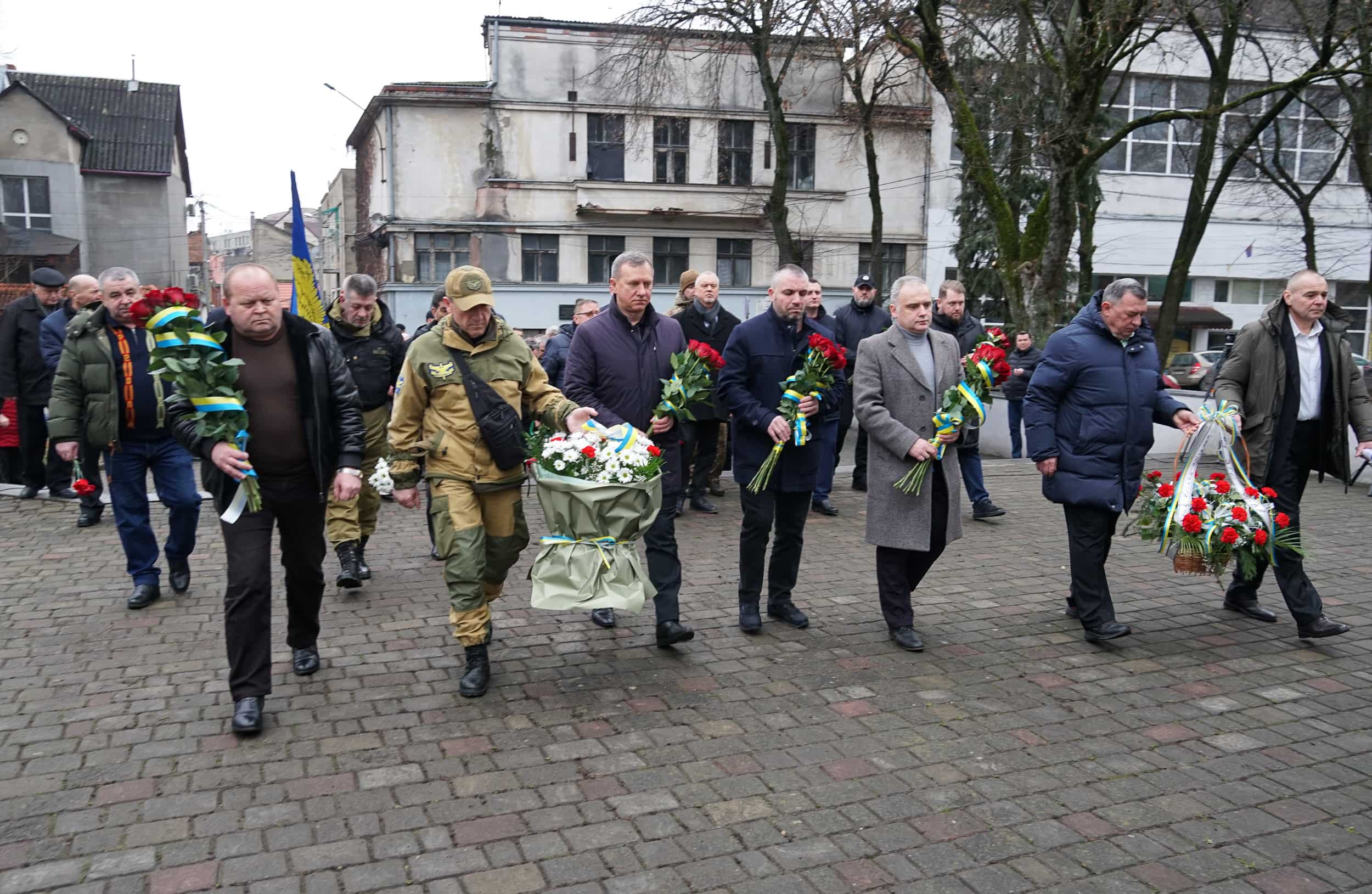 В Ужгороді вшанували учасників бойових дій на території інших держав