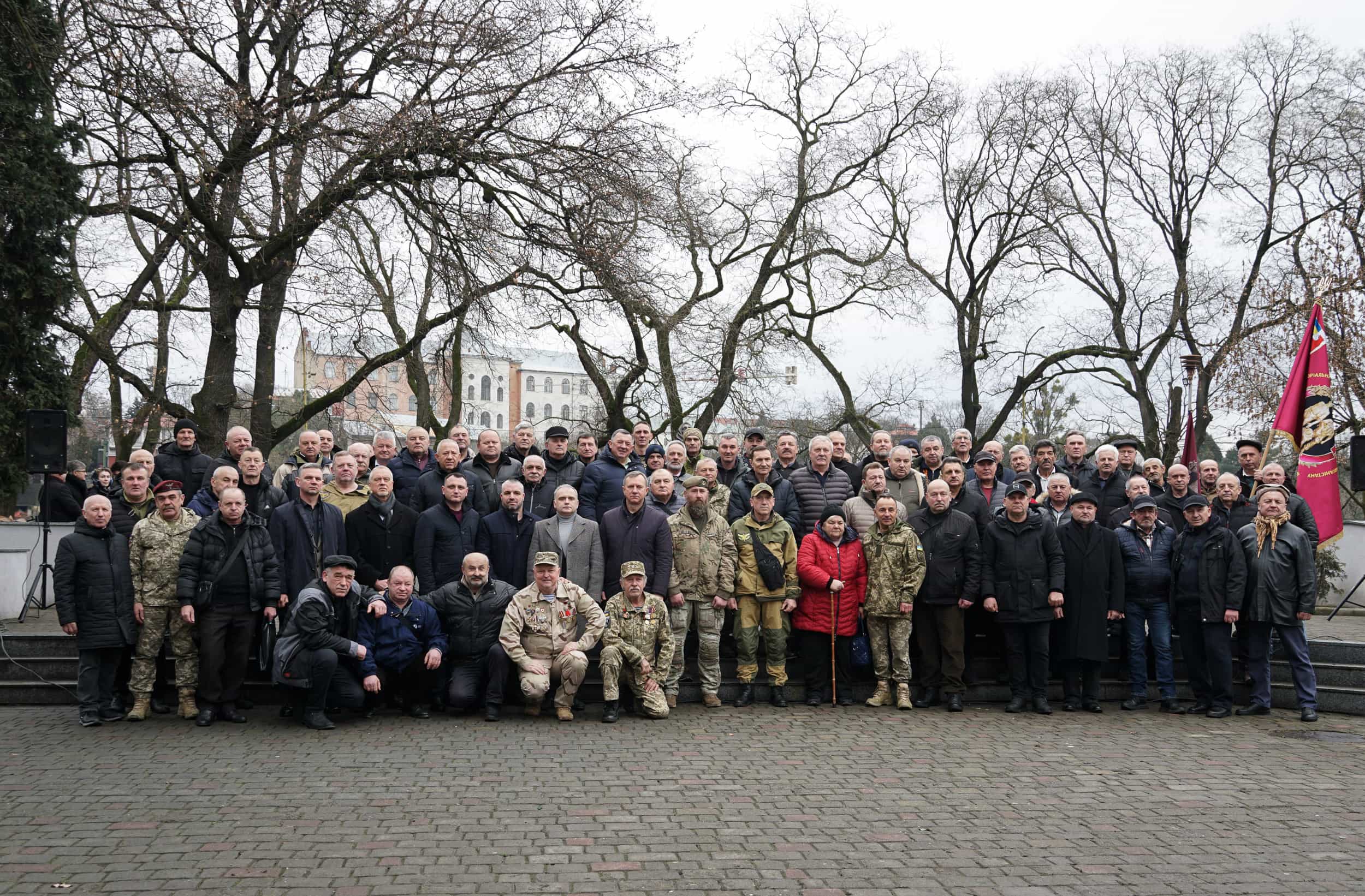 В Ужгороді вшанували учасників бойових дій на території інших держав
