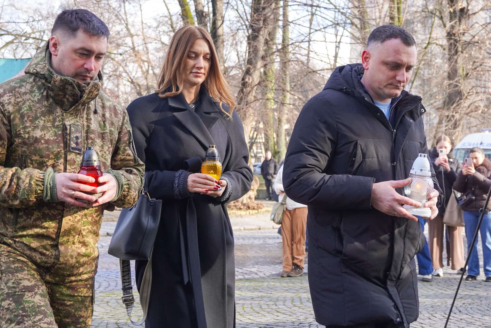 Вшановуємо памʼять Героїв Небесної Сотні