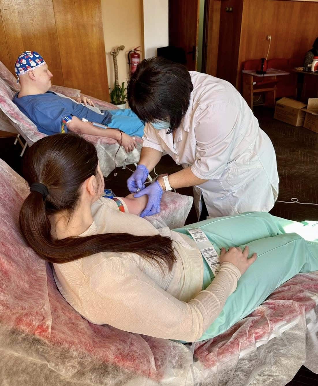 День донора для потреб Збройних Сил України відбувся сьогодні в Ужгородській міській багатопрофільній клінічній лікарні