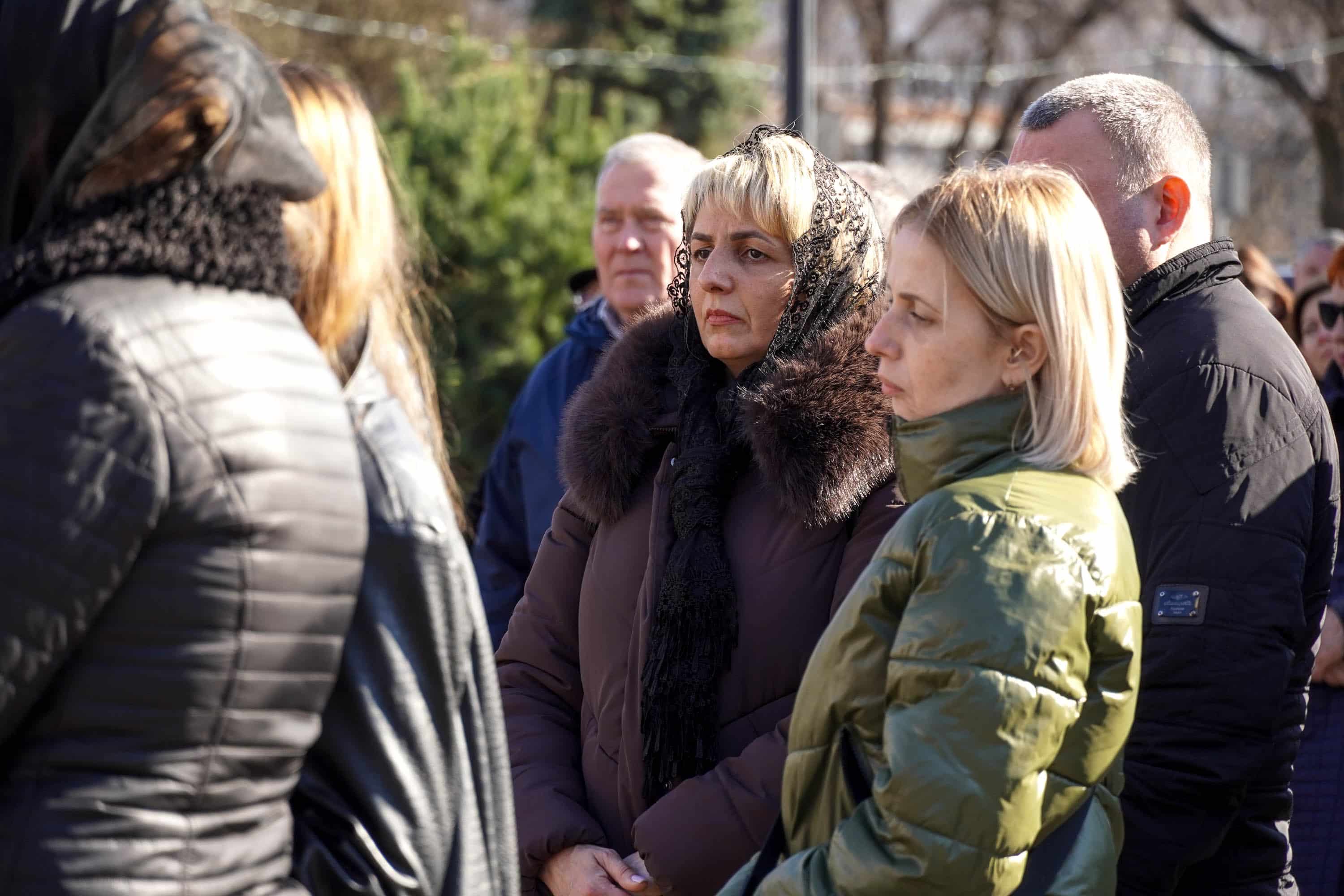 Ужгород сьогодні попрощався із полеглим захисником – підполковником, 48-річним Олександром Павлієм («Металістом»)