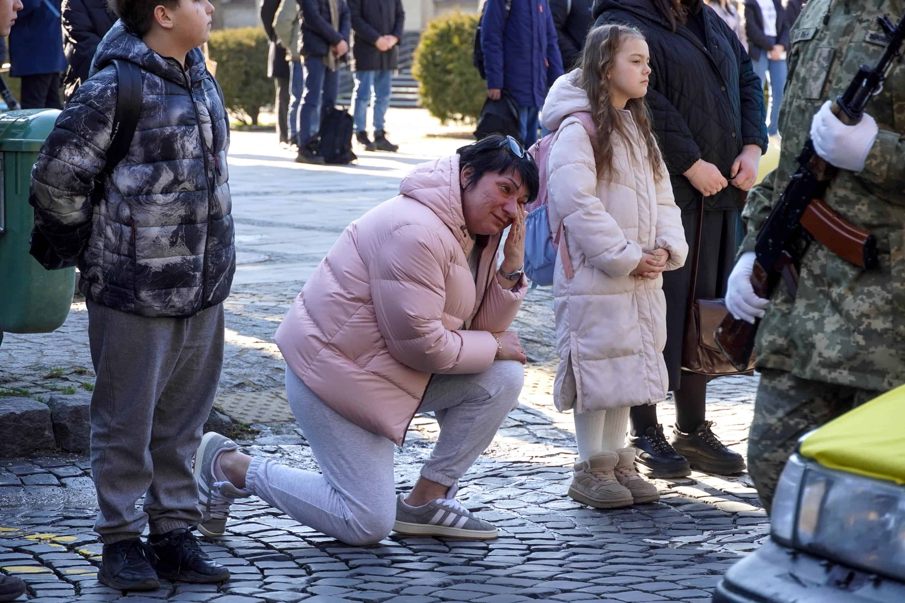 Ужгород сьогодні попрощався із полеглим захисником – підполковником, 48-річним Олександром Павлієм («Металістом»)