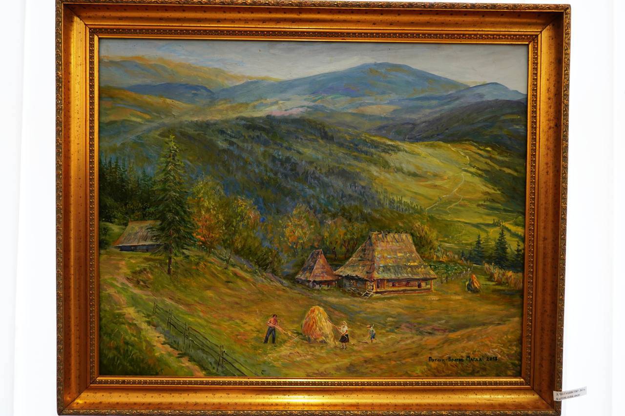 Виставка заслуженої художниці України Магдалини Пуглик-Белень відкрилася сьогодні в Ужгородському скансені