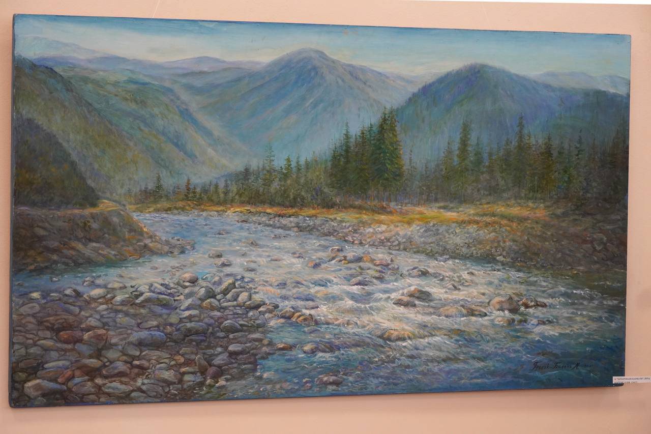 Виставка заслуженої художниці України Магдалини Пуглик-Белень відкрилася сьогодні в Ужгородському скансені